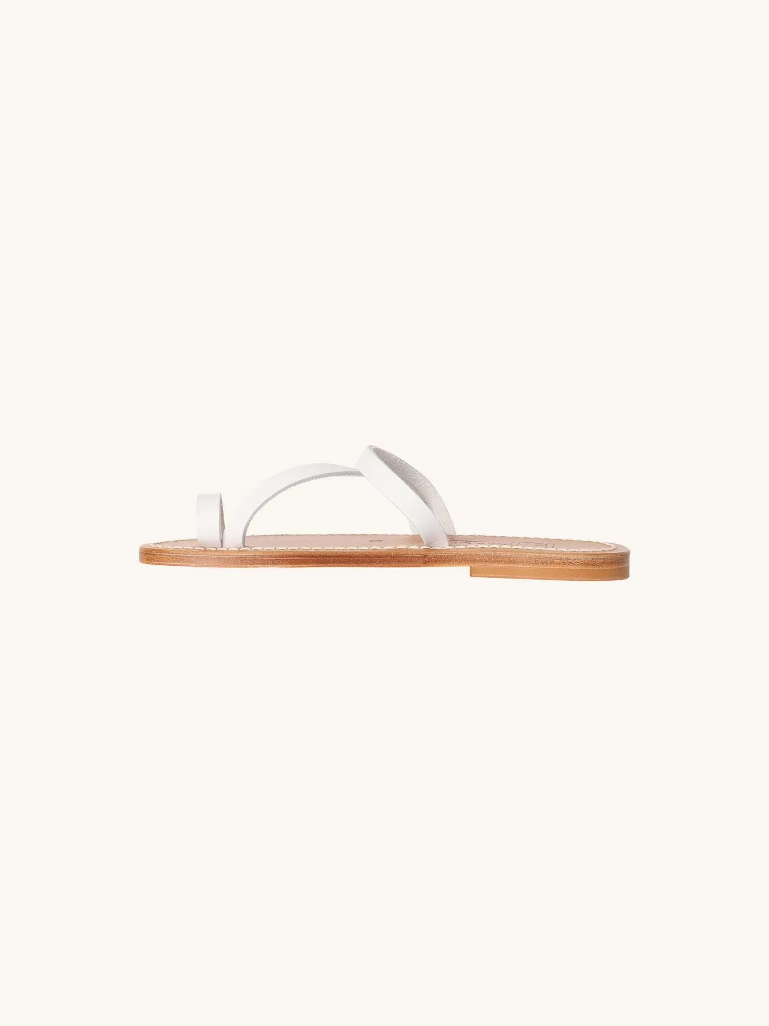 Actium Sandal in Blanc