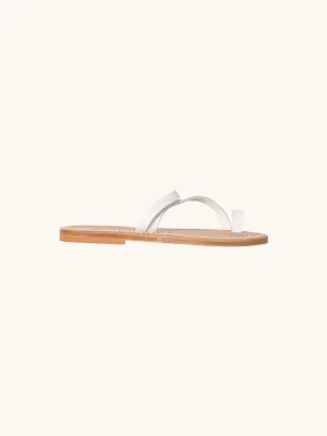 Actium Sandal in Blanc
