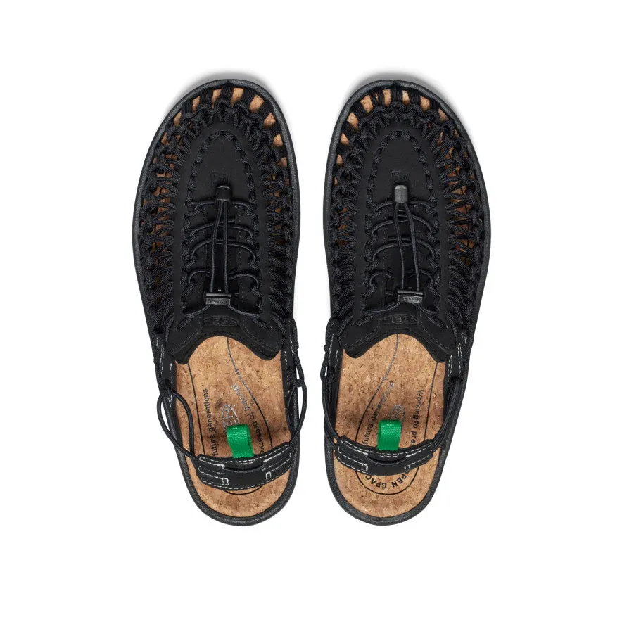 All Gender UNEEK II Convertible  |  Black/Jolly Green KEEN