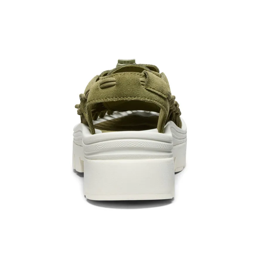 All Gender UNEEK PLT Sneaker  |  Martini Olive/Star White KEEN