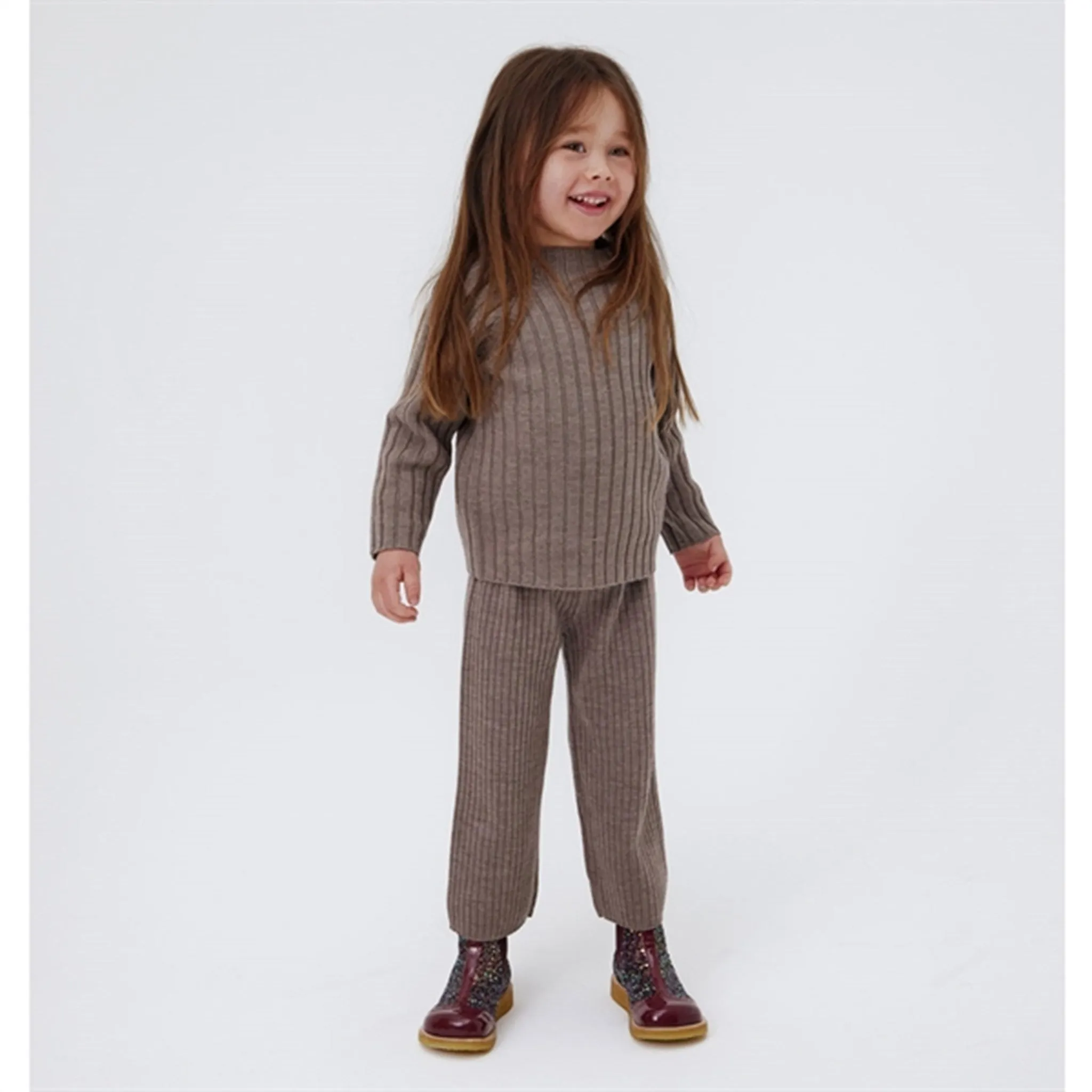 Angulus Chelsea Boots w Elastic Plum