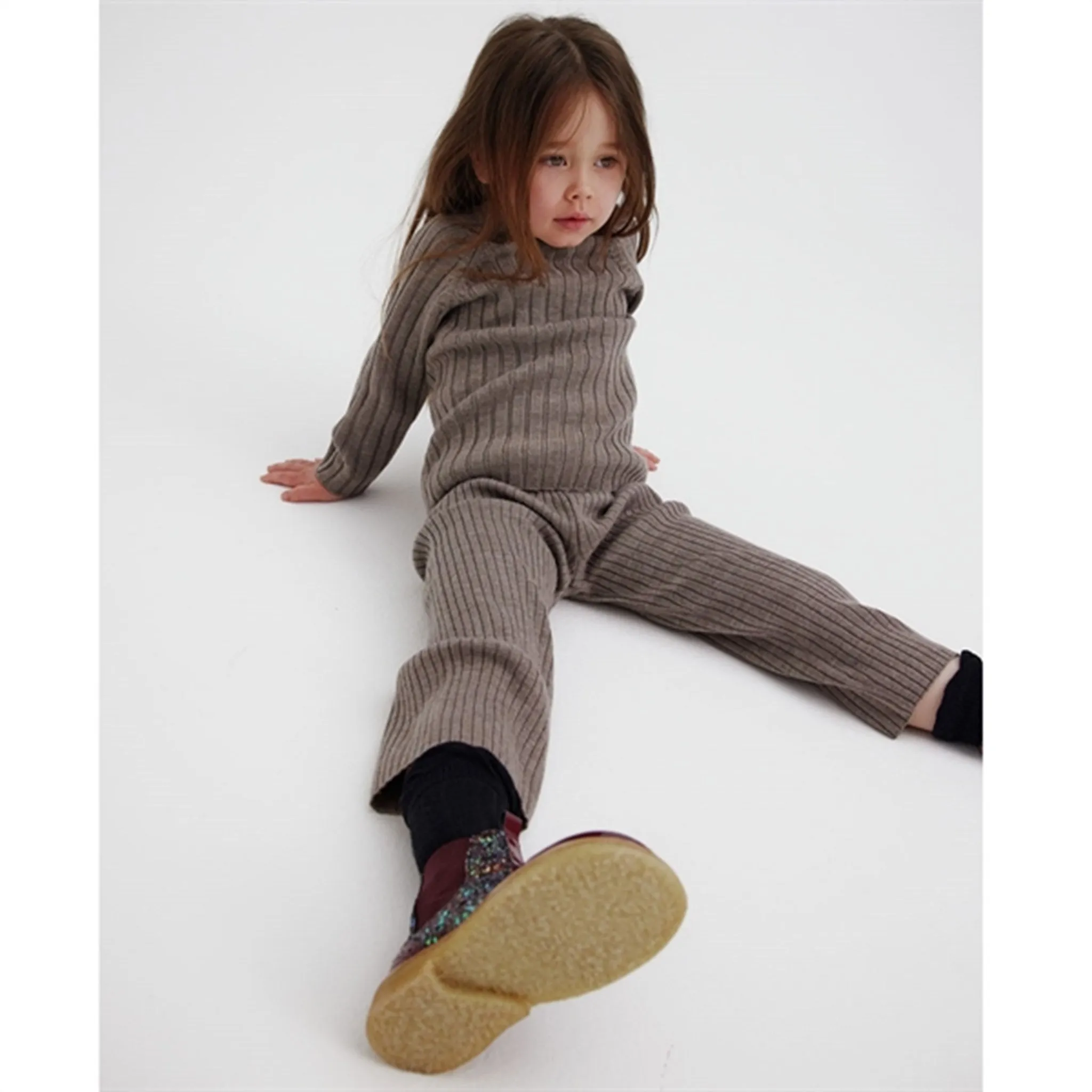 Angulus Chelsea Boots w Elastic Plum