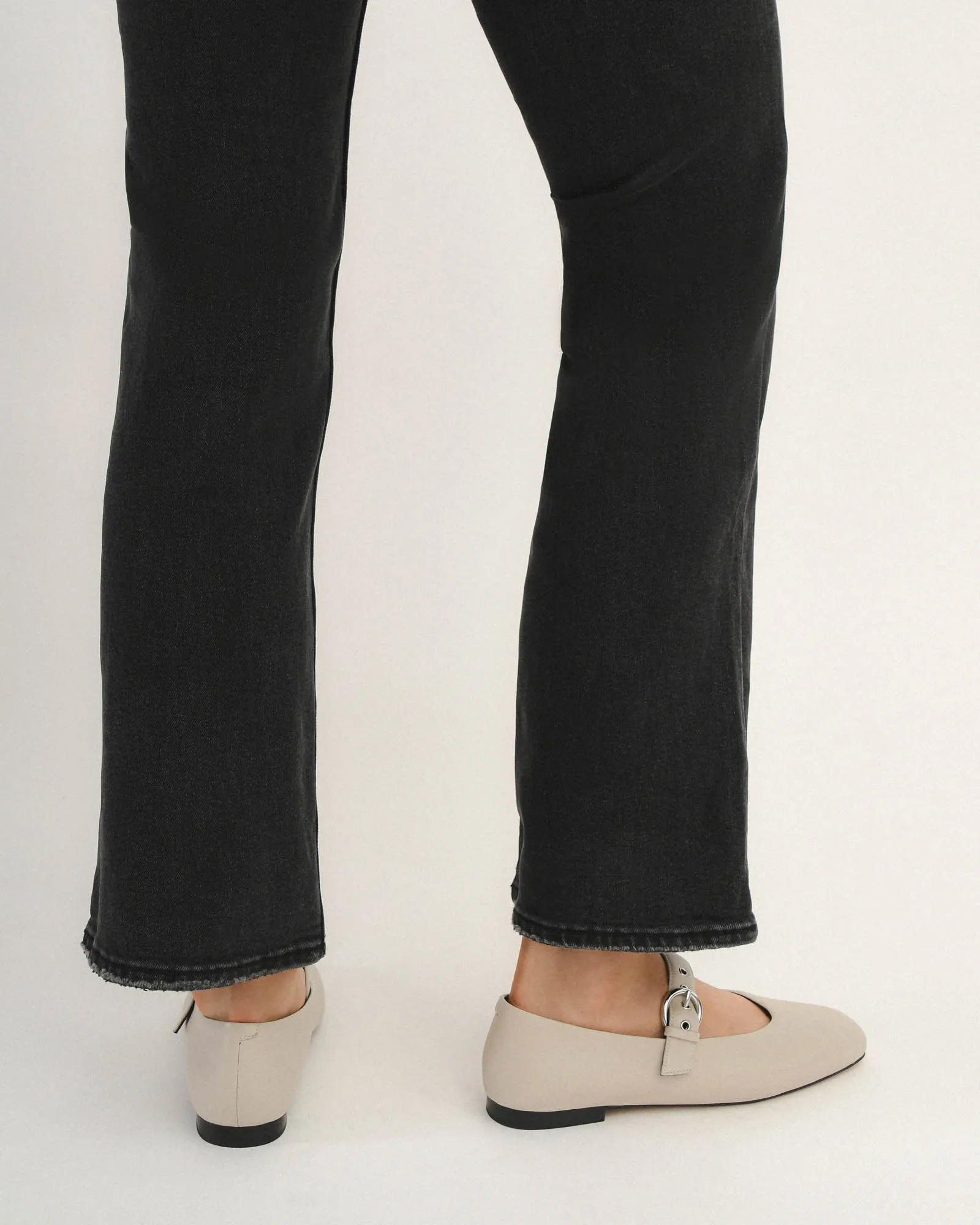 ANNABELLE CASUAL FLATS BONE LEATHER Jo Mercer