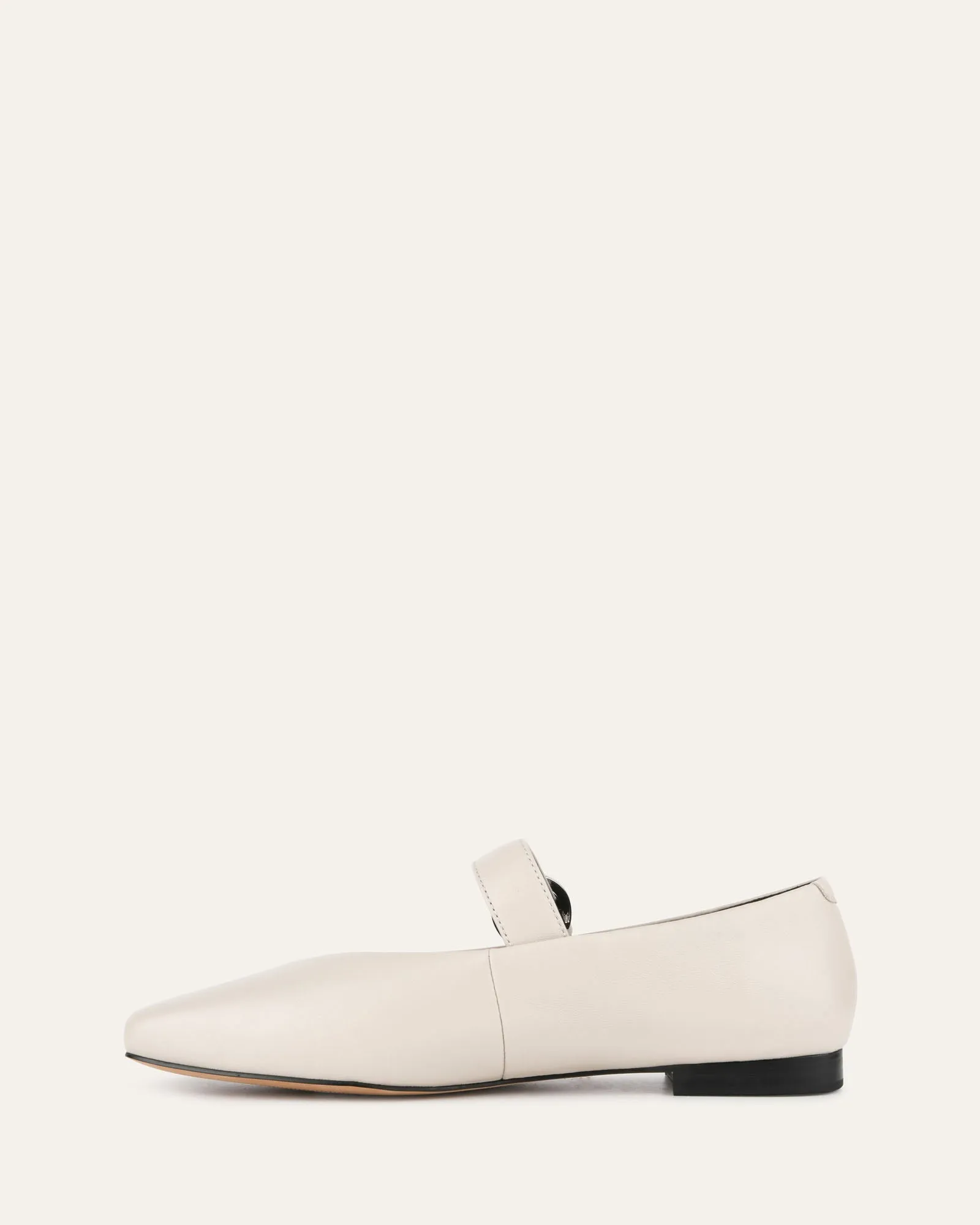 ANNABELLE CASUAL FLATS BONE LEATHER Jo Mercer