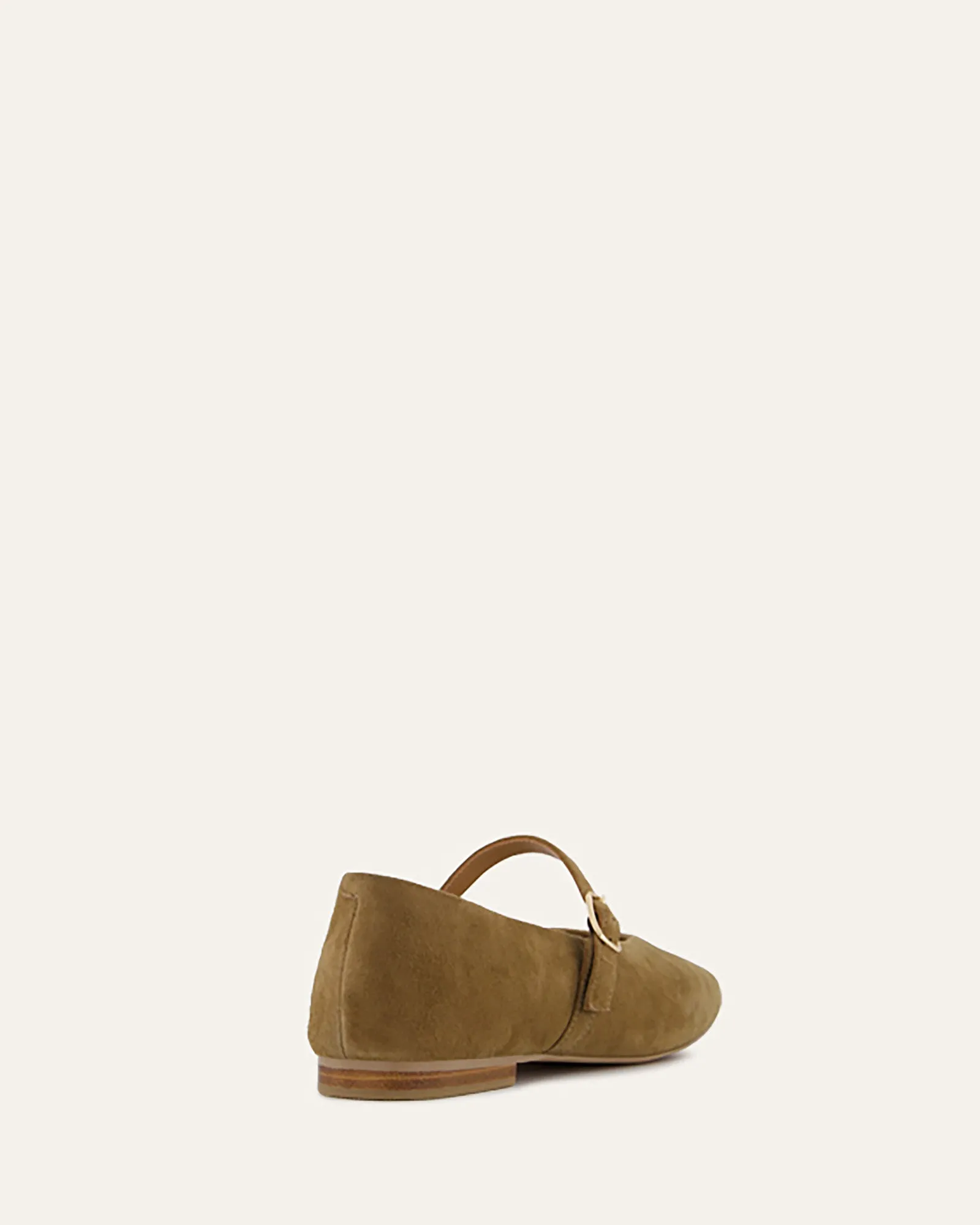 APRIL CASUAL FLATS BARK SUEDE Jo Mercer