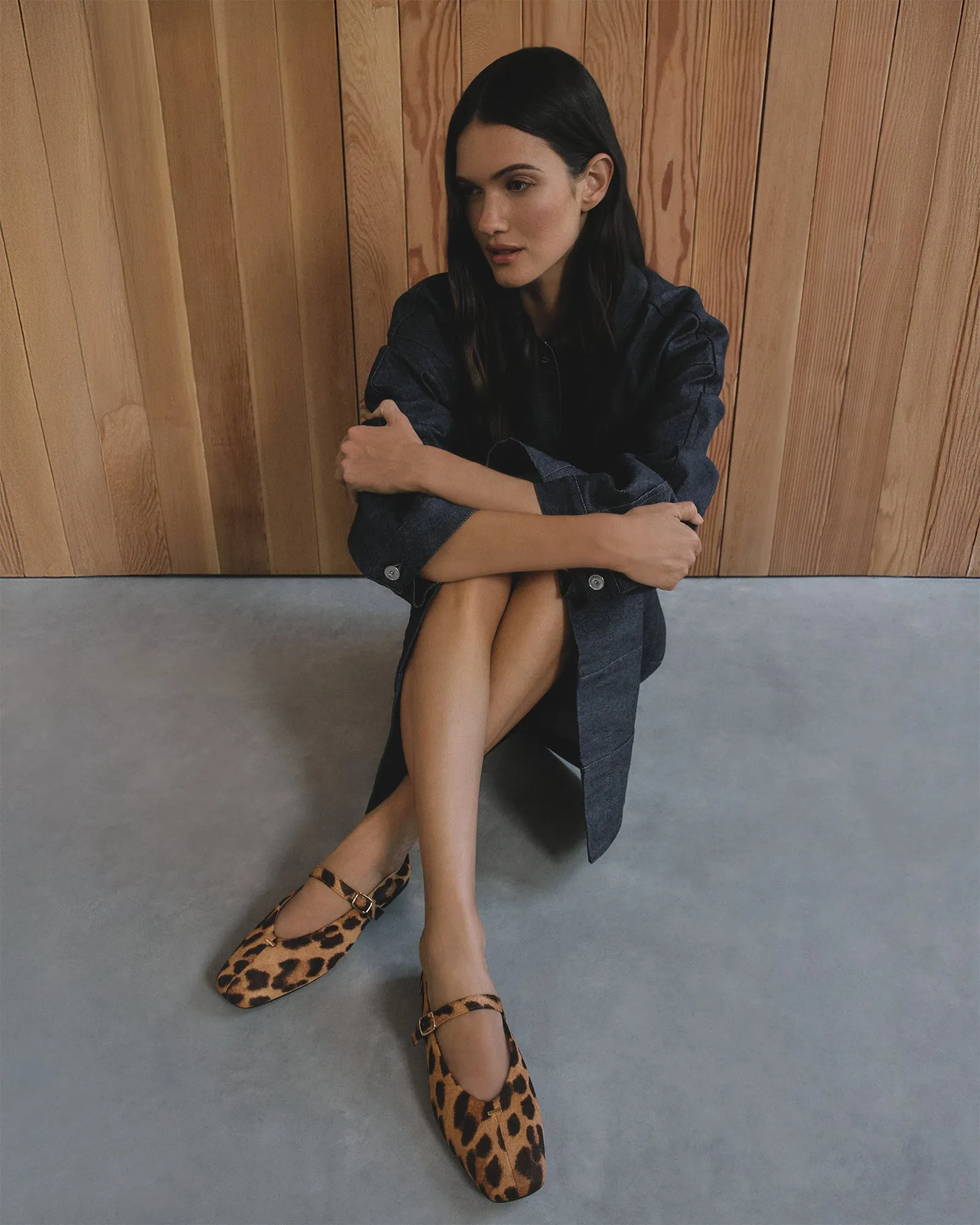 APRIL CASUAL FLATS OCELOT Jo Mercer