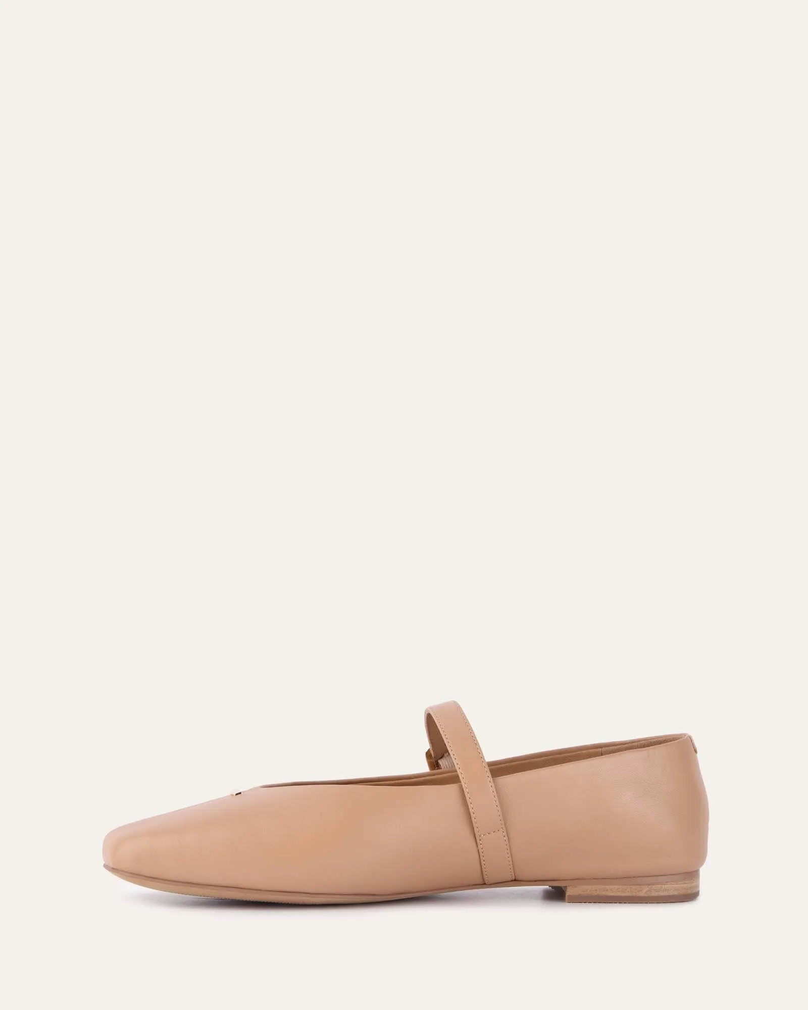 APRIL CASUAL FLATS TAN LEATHER Jo Mercer