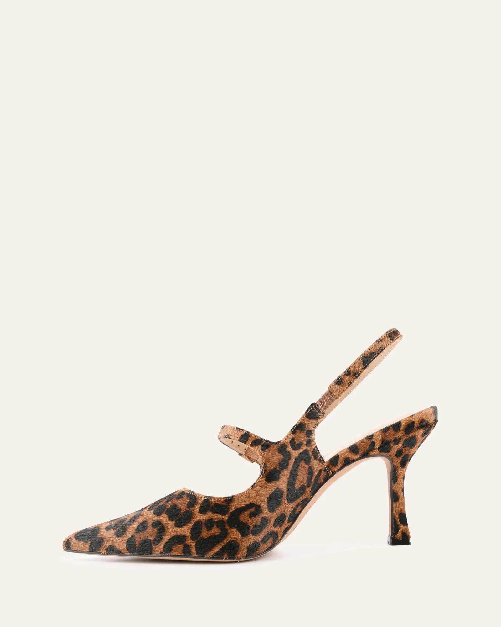 ARCHER HIGH HEELS LEOPARD PRINT LEATHER Jo Mercer