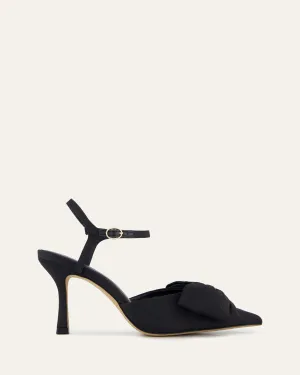 ARIELLE HIGH HEELS BLACK TEXTILE Jo Mercer