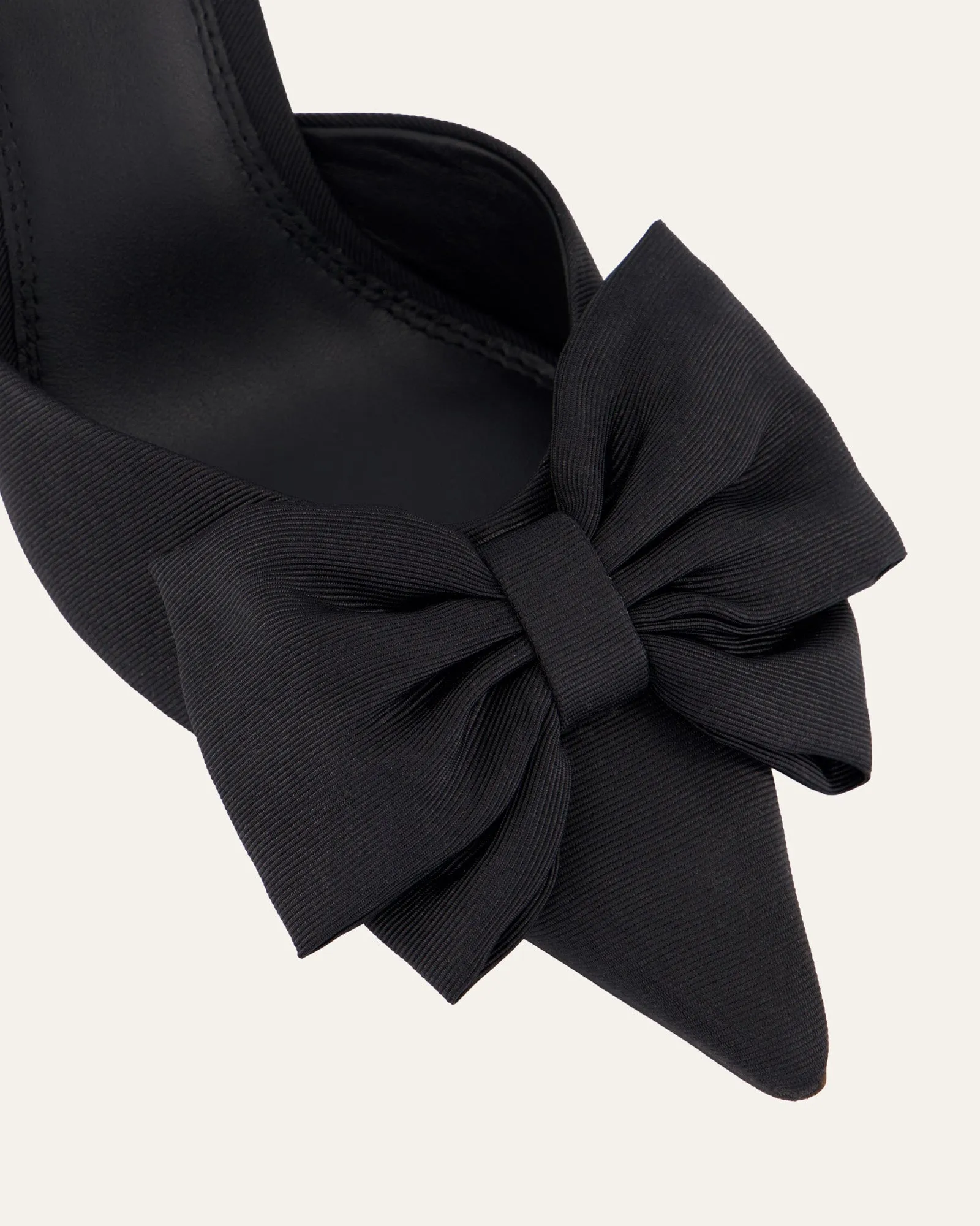 ARIELLE HIGH HEELS BLACK TEXTILE Jo Mercer