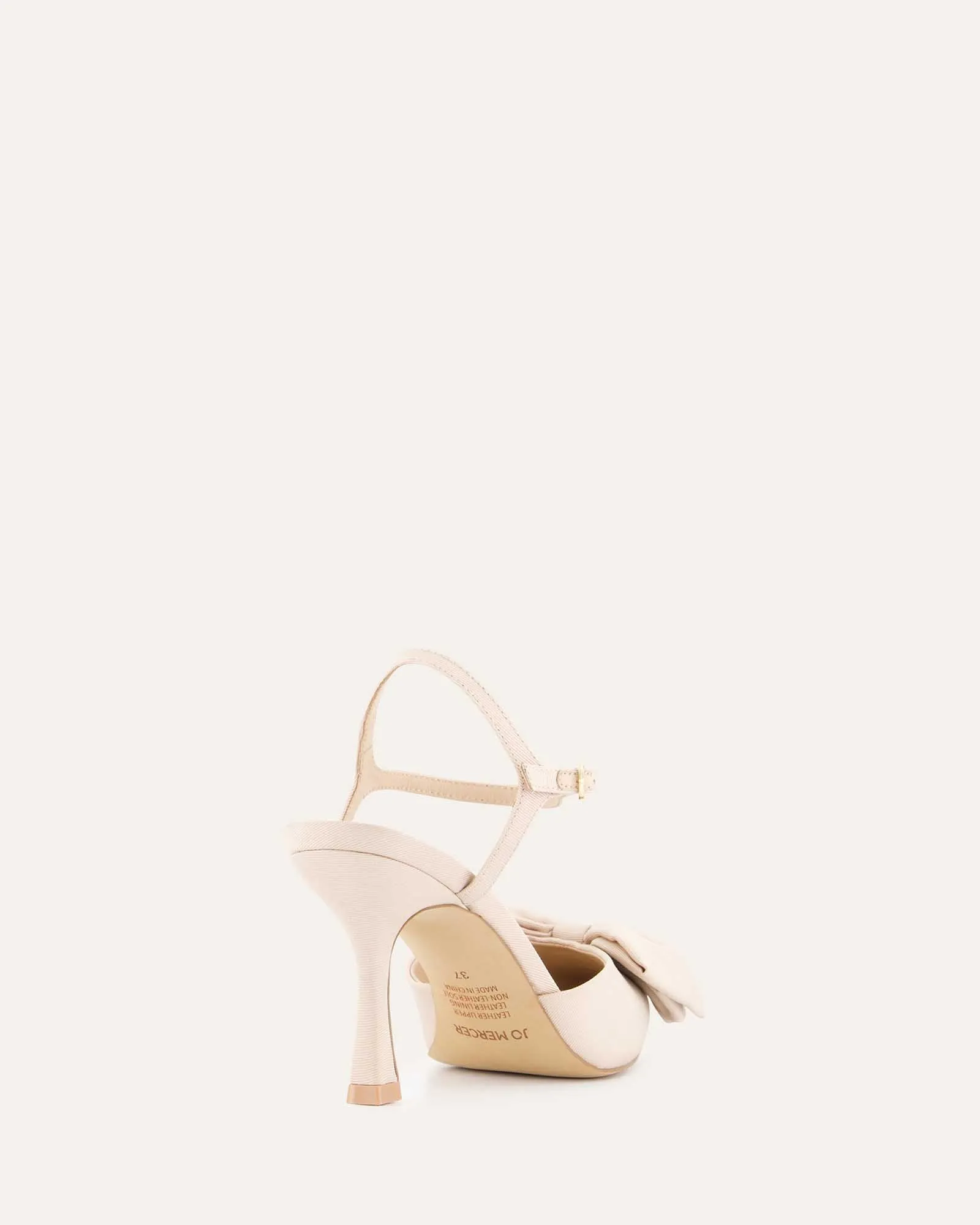 ARIELLE HIGH HEELS BLUSH TEXTILE Jo Mercer