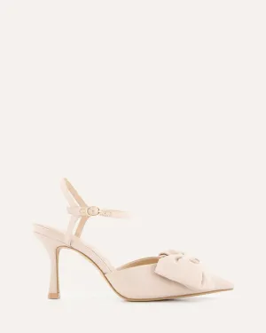 ARIELLE HIGH HEELS BLUSH TEXTILE Jo Mercer