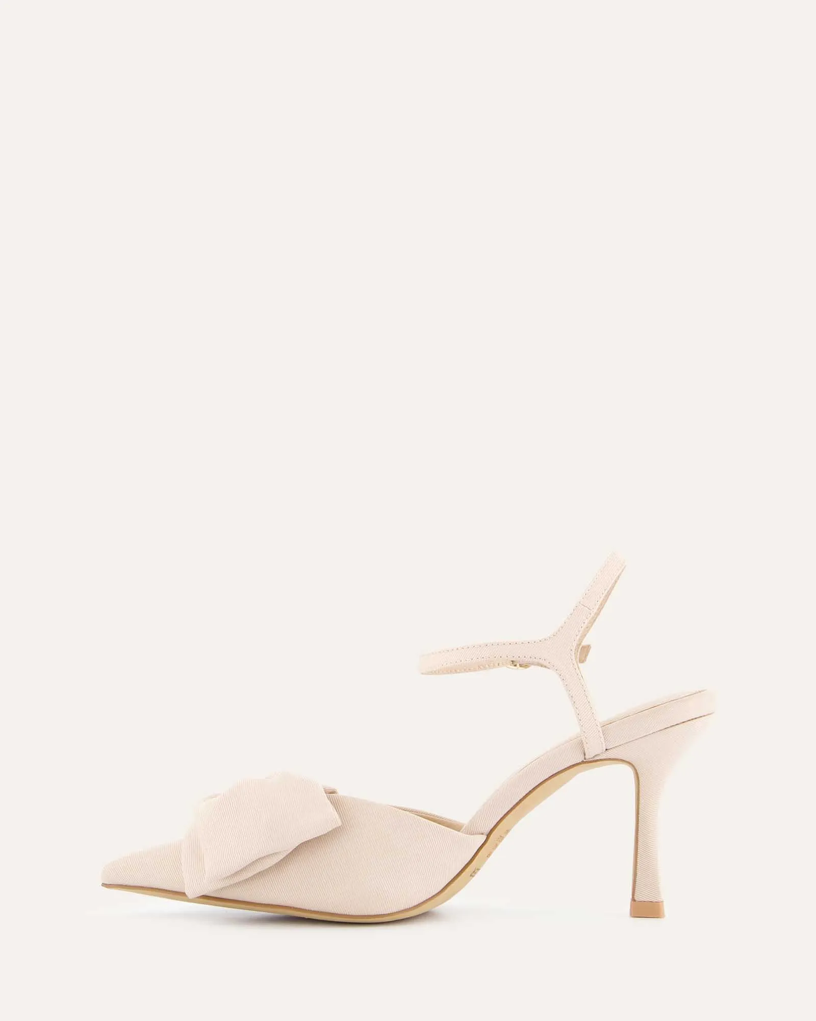 ARIELLE HIGH HEELS BLUSH TEXTILE Jo Mercer