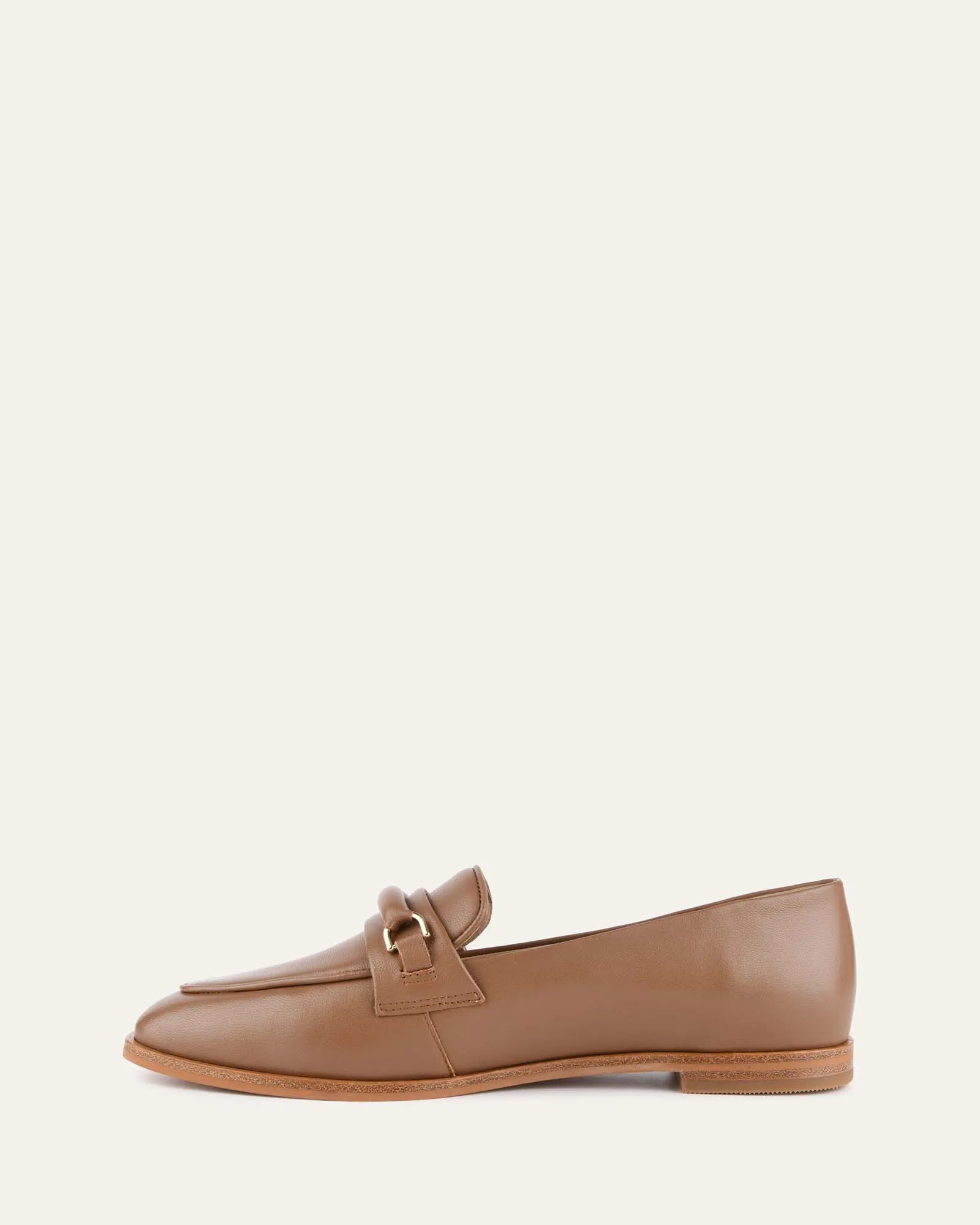 ATHENA LOAFERS CARAMEL LEATHER Jo Mercer