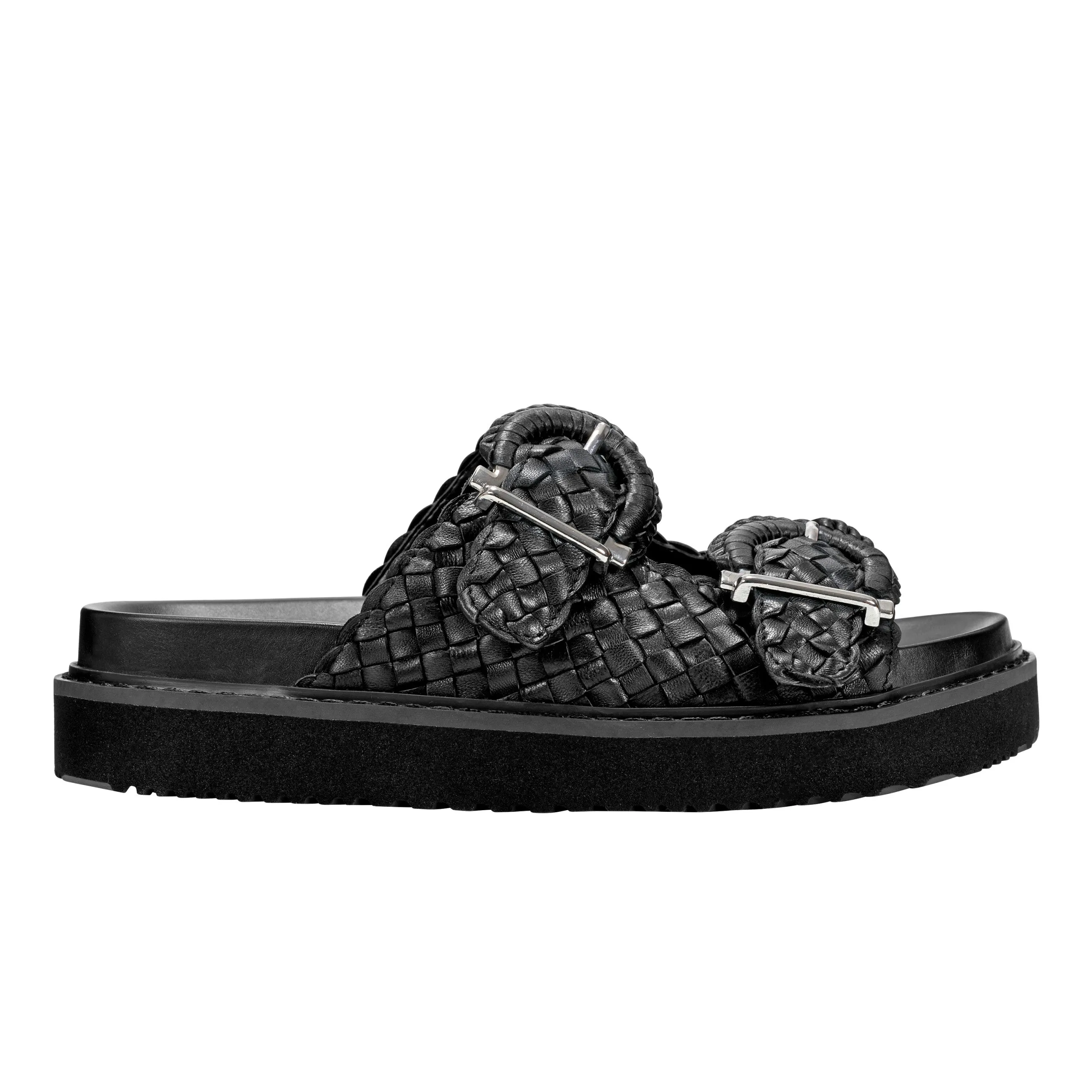 Auggie Woven Footbed Sandal -MARC FISHER