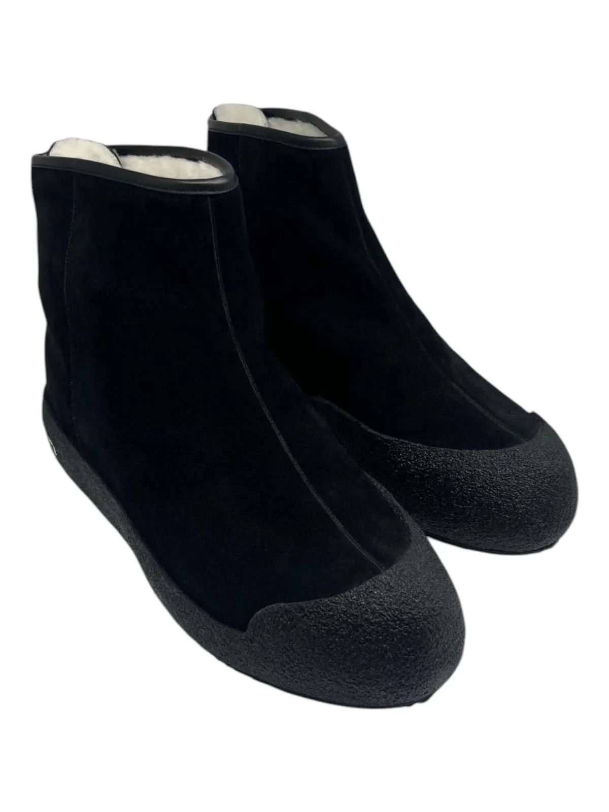 Bally Guard II 6185326 Men's Black Calf Leather Suede Boots