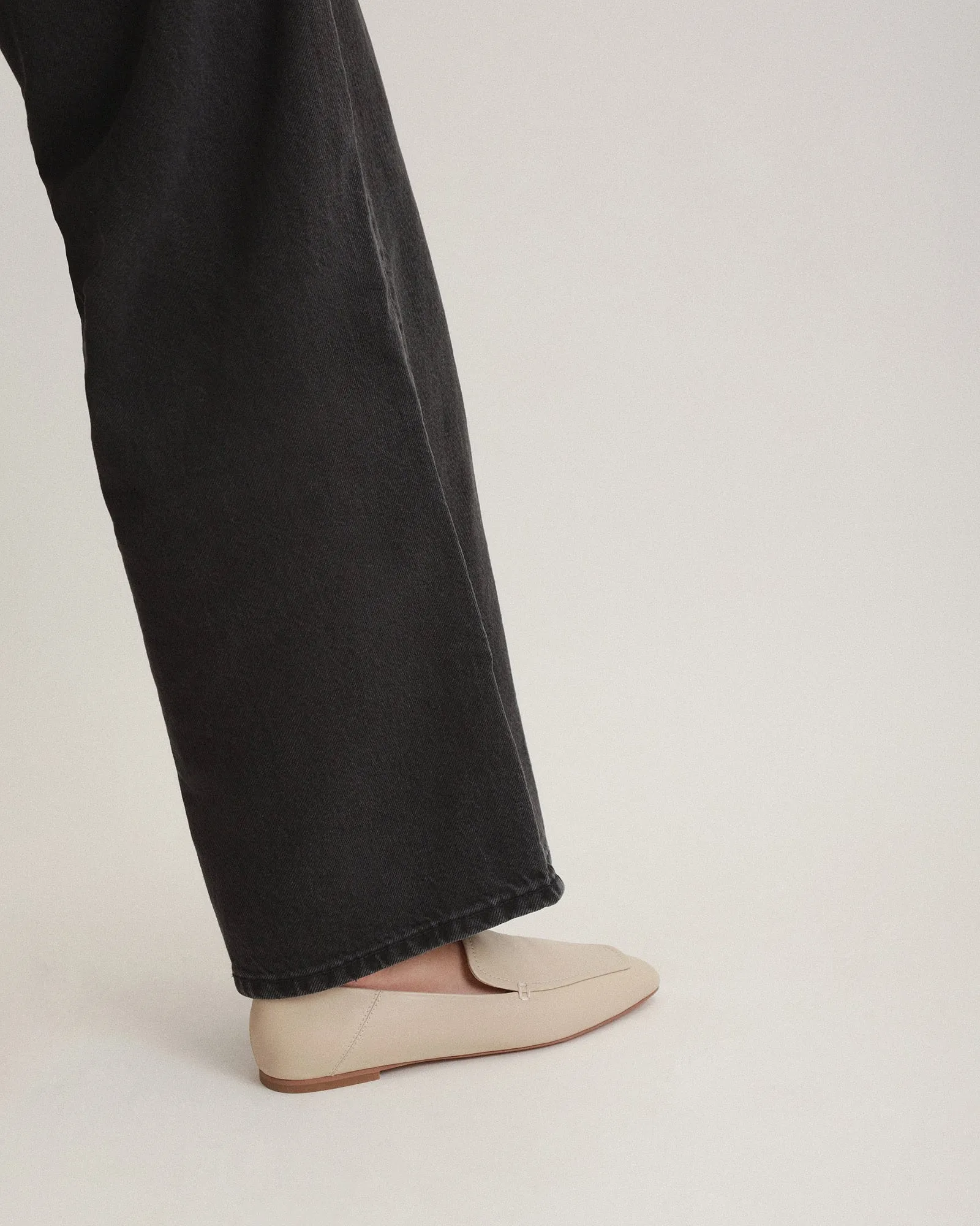BEAN LOAFERS SAND LEATHER Jo Mercer