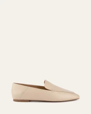 BEAN LOAFERS SAND LEATHER Jo Mercer