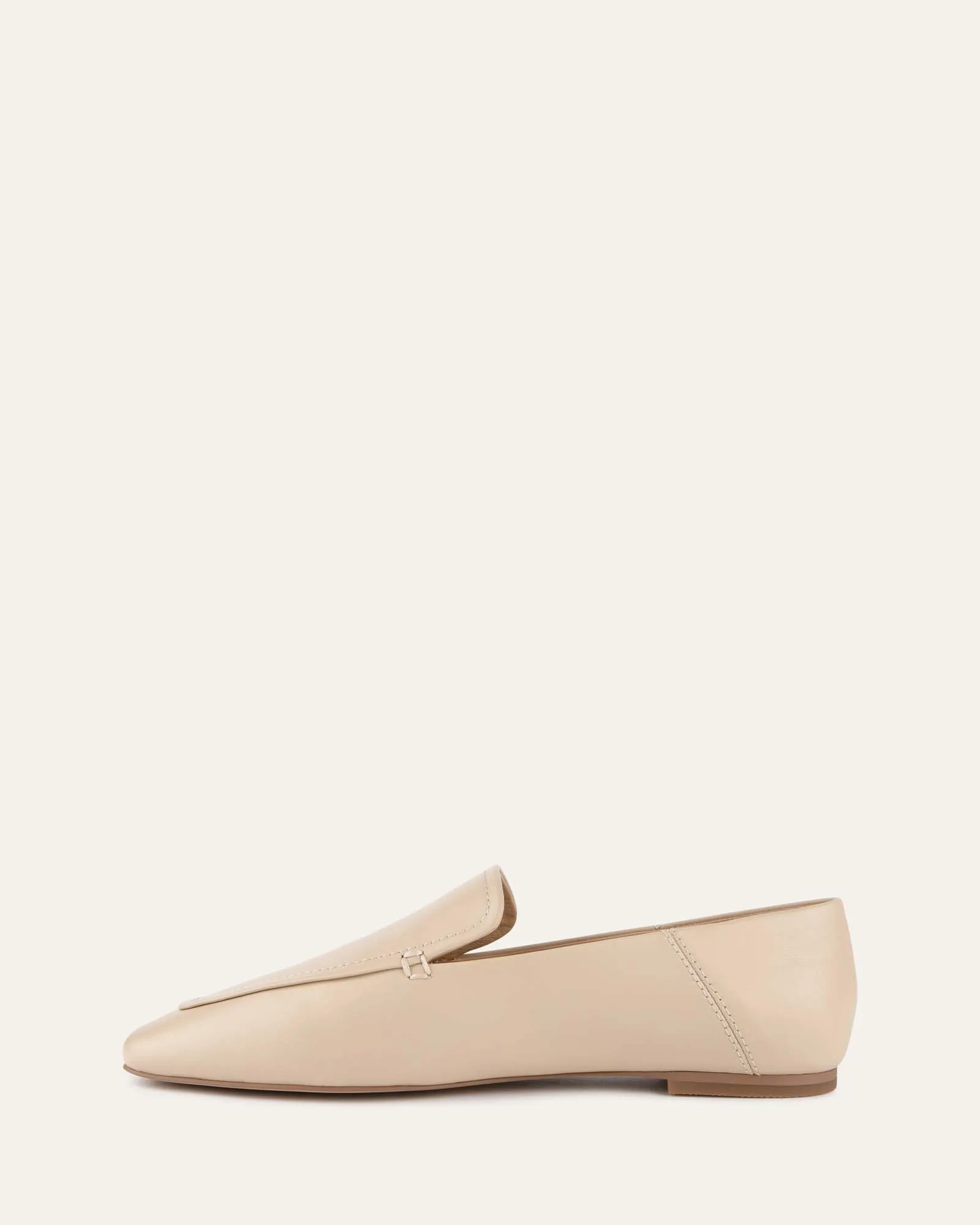 BEAN LOAFERS SAND LEATHER Jo Mercer