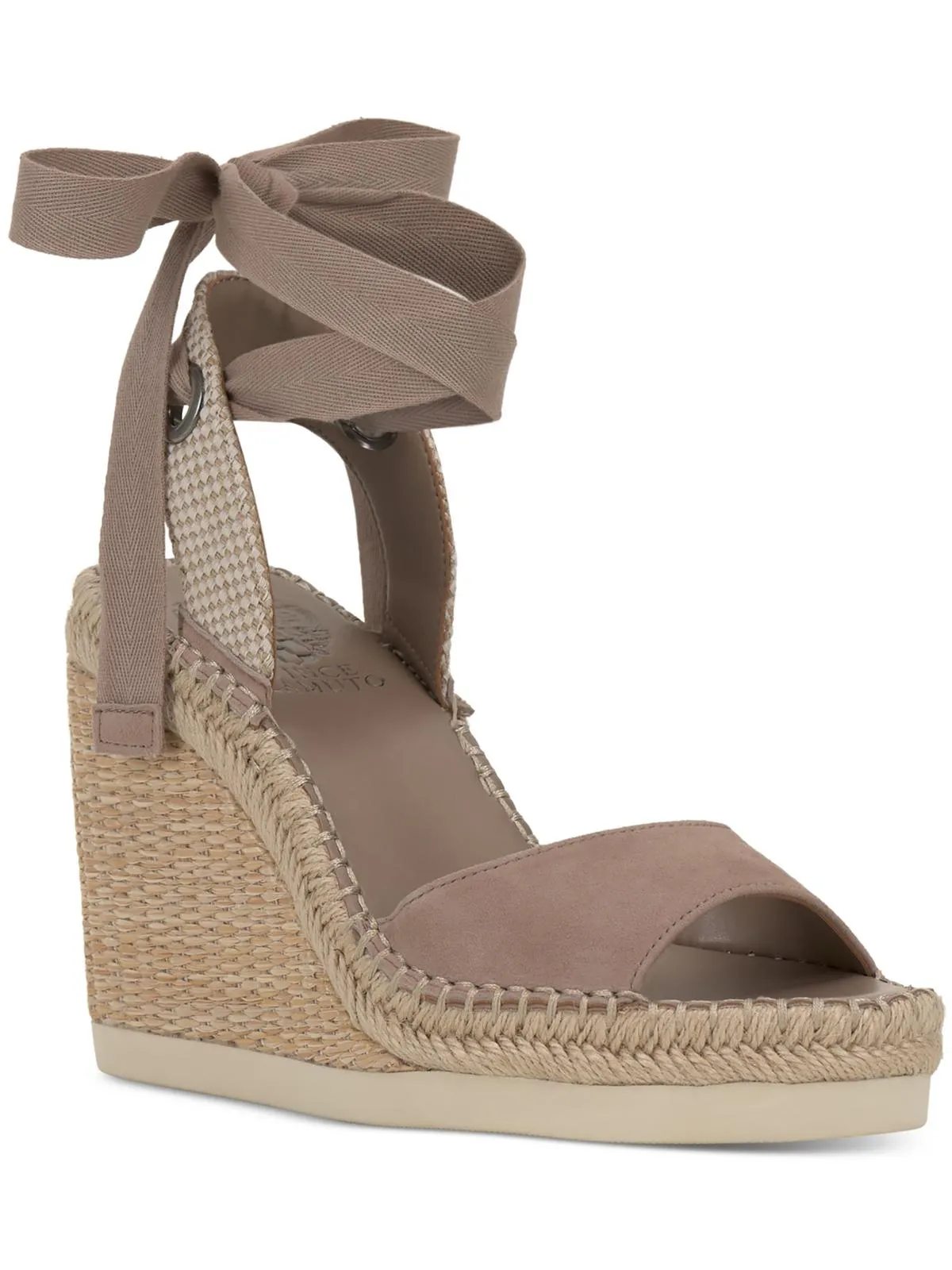 Bendsen Womens Wedge Peep Toe Espadrilles