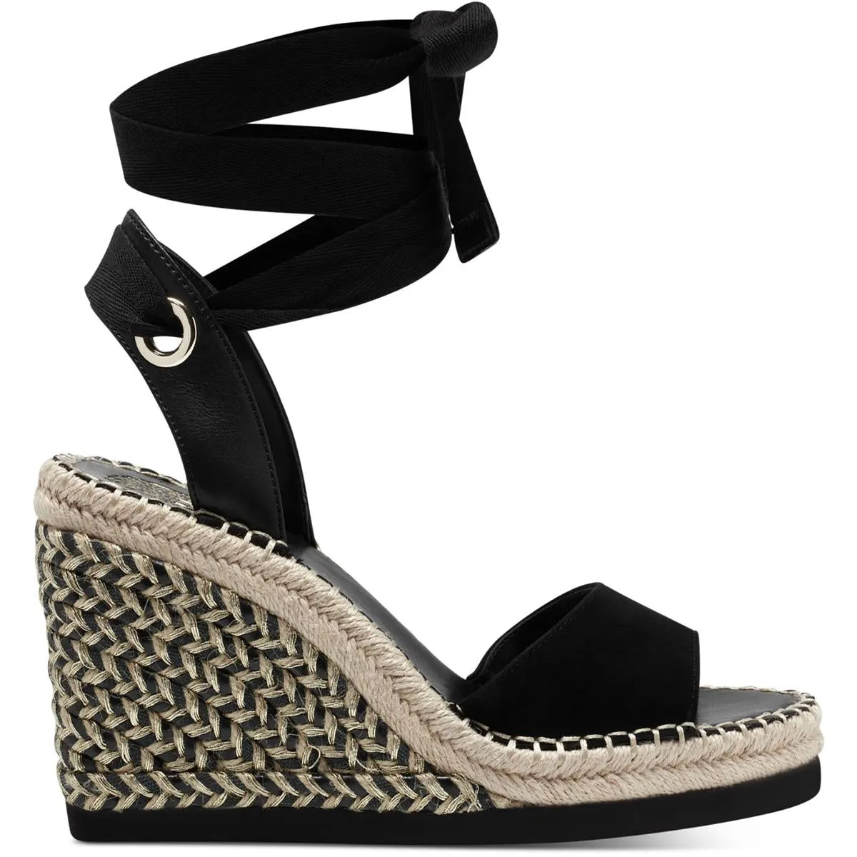 Bendsen Womens Wedge Peep Toe Espadrilles