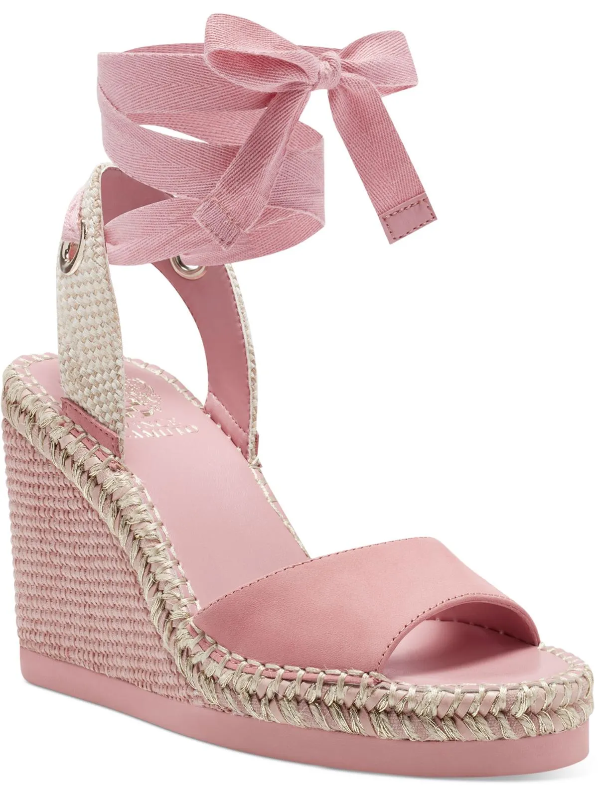 Bendsen Womens Wedge Peep Toe Espadrilles