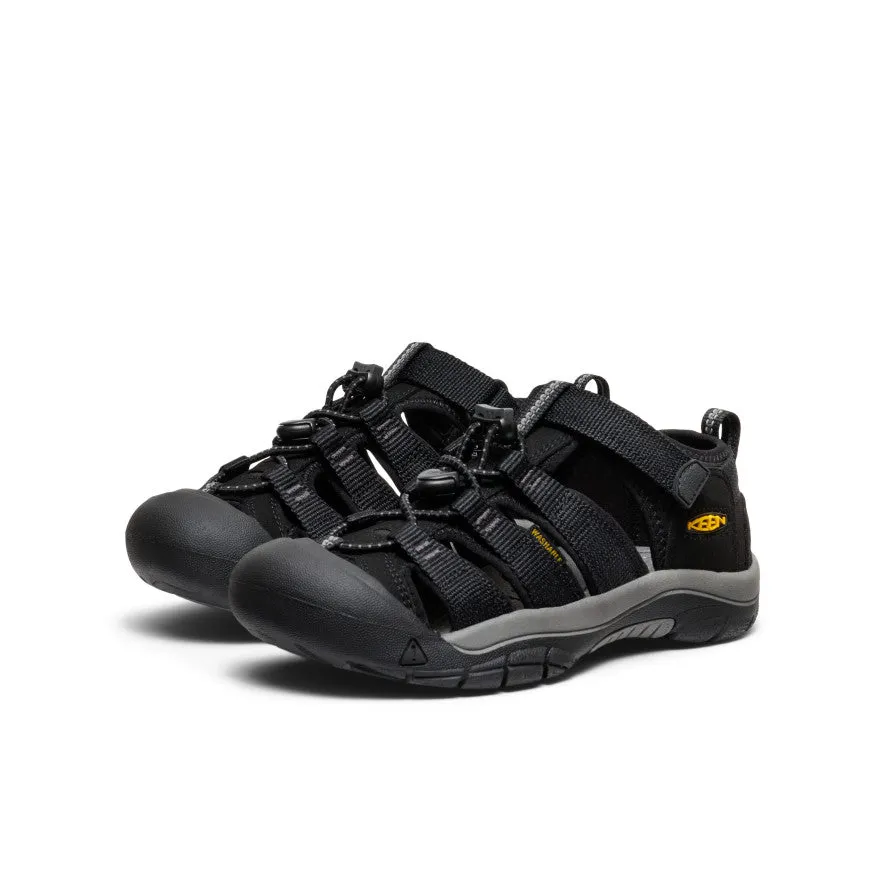 Big Kids' Newport H2  |  Black/Keen Yellow KEEN