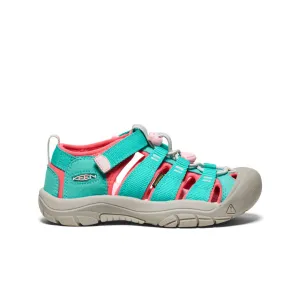 Big Kids' Newport H2  |  Bright Aqua/Giggle Pink KEEN