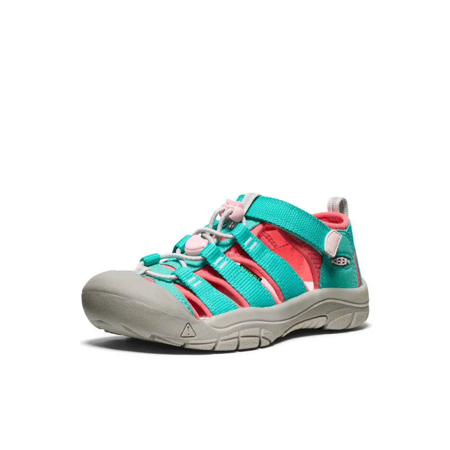 Big Kids' Newport H2  |  Bright Aqua/Giggle Pink KEEN