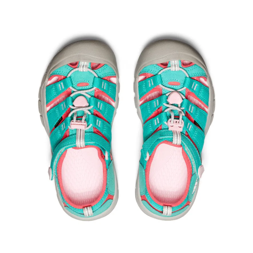 Big Kids' Newport H2  |  Bright Aqua/Giggle Pink KEEN