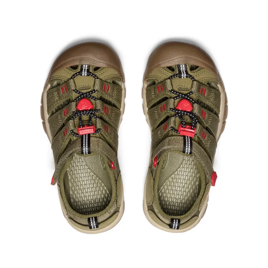 Big Kids' Newport H2  |  Martini Olive/Aura Orange KEEN