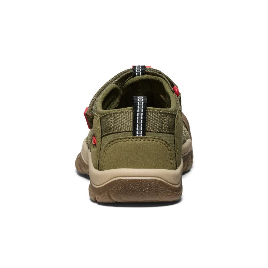 Big Kids' Newport H2  |  Martini Olive/Aura Orange KEEN