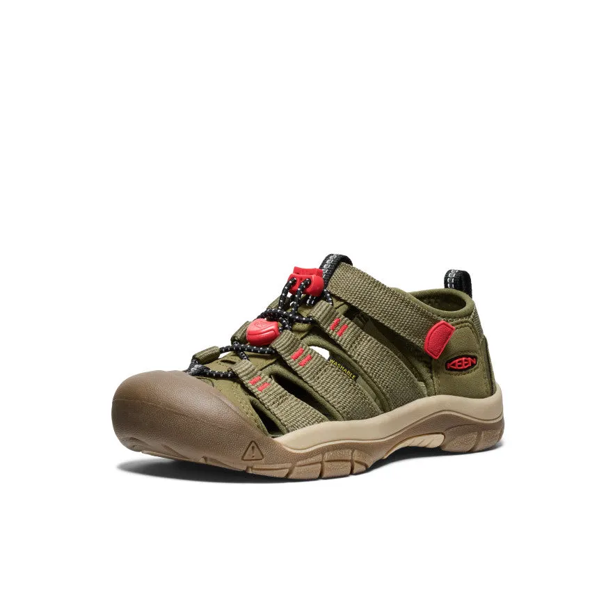 Big Kids' Newport H2  |  Martini Olive/Aura Orange KEEN