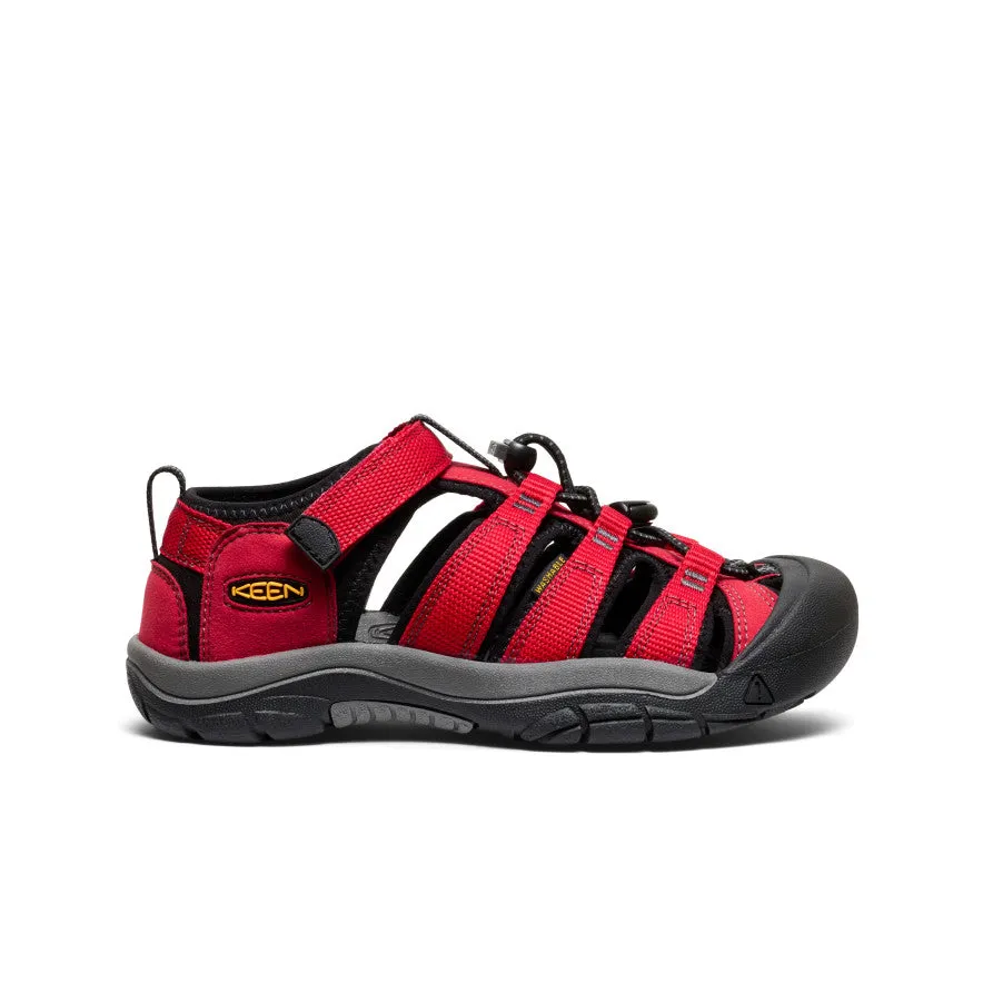 Big Kids' Newport H2  |  Ribbon Red/Gargoyle KEEN