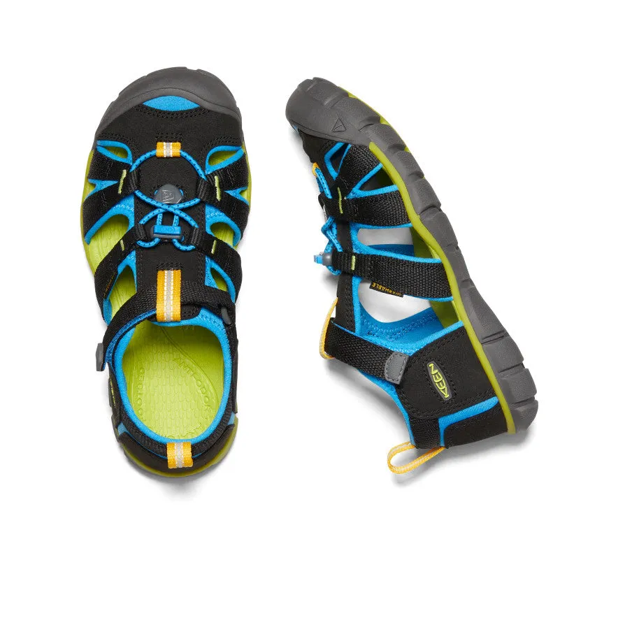 Big Kids' Seacamp II CNX  |  Black/Brilliant Blue KEEN