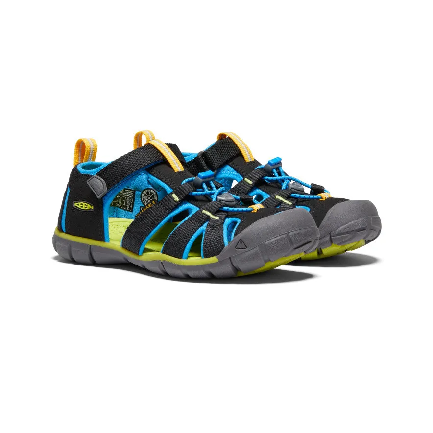Big Kids' Seacamp II CNX  |  Black/Brilliant Blue KEEN