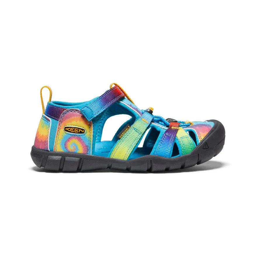 Big Kids' Seacamp II CNX  |  Vivid Blue/Original Tie Dye KEEN