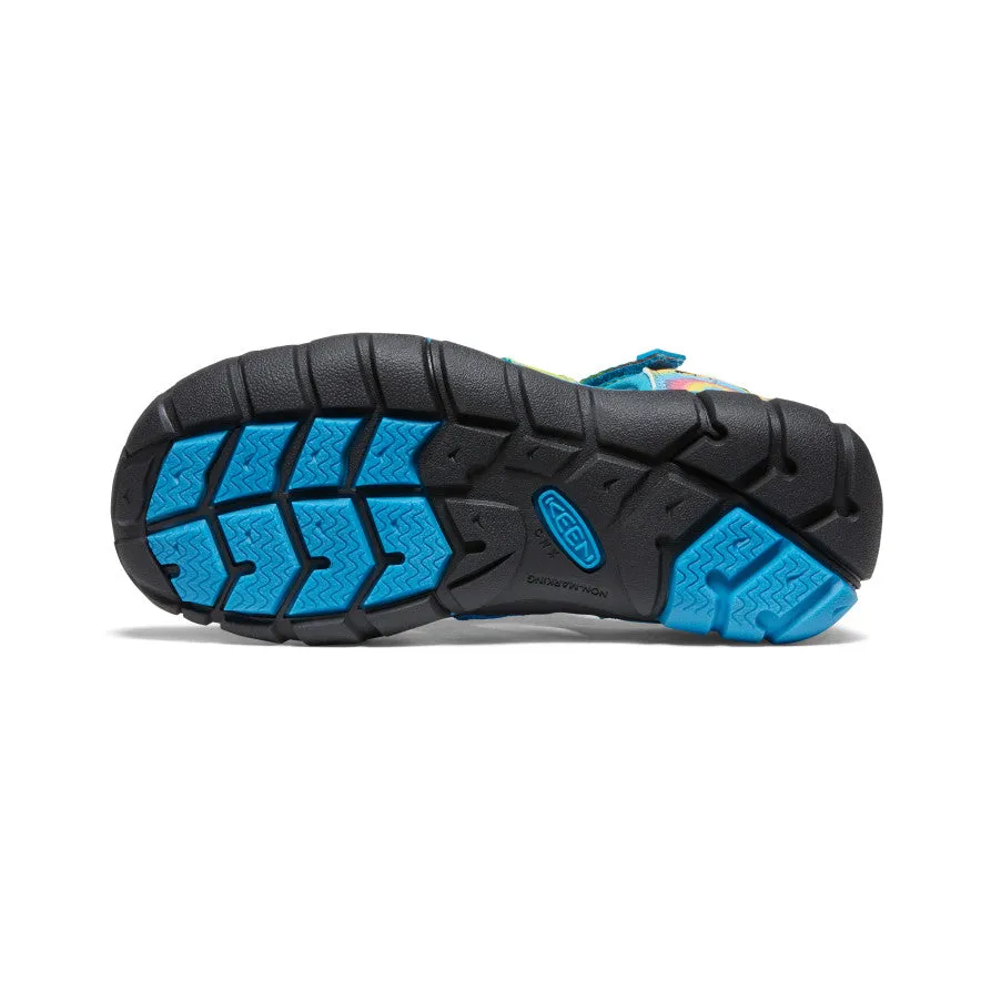 Big Kids' Seacamp II CNX  |  Vivid Blue/Original Tie Dye KEEN
