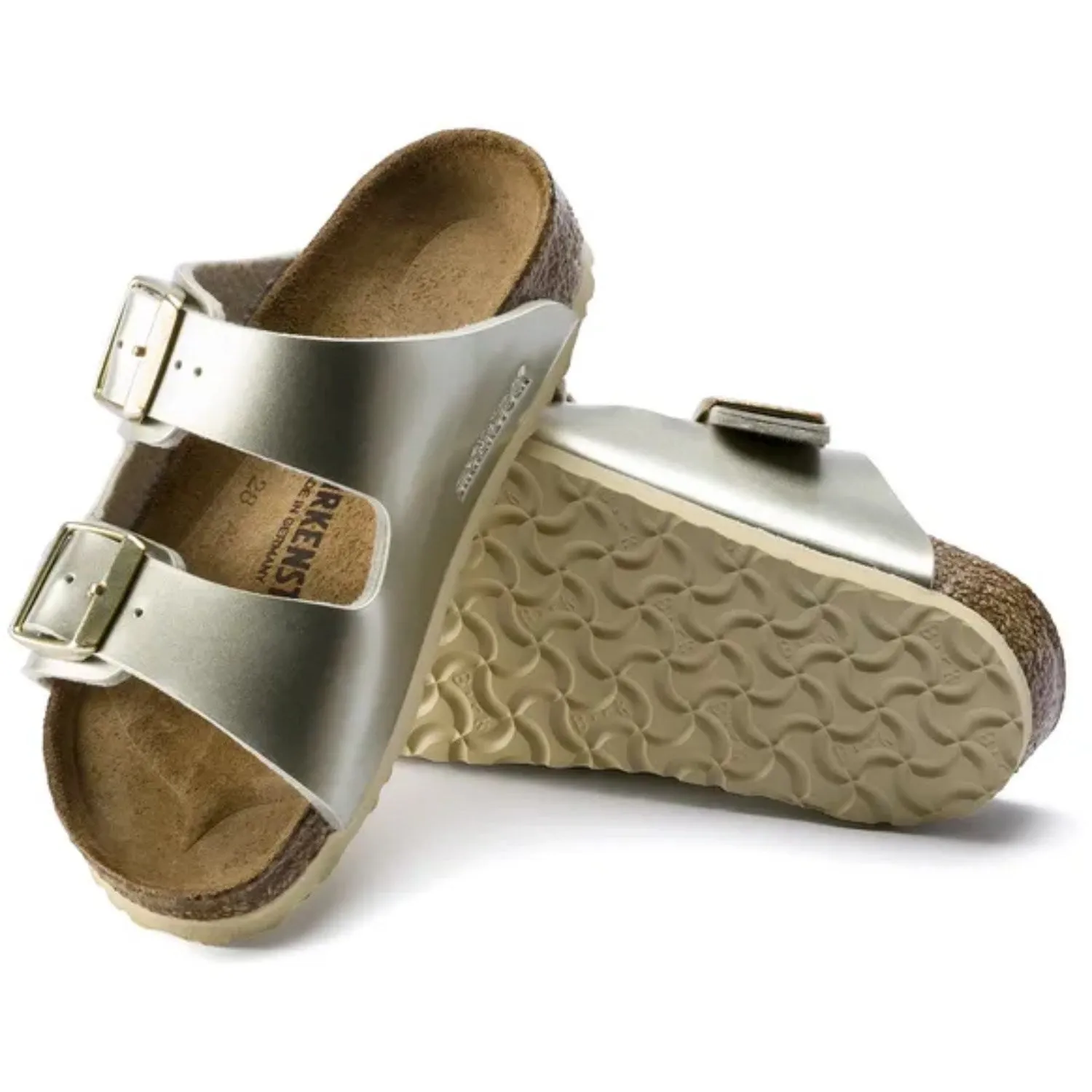 Birkenstock Arizona Kids BF Electric Metallic Gold