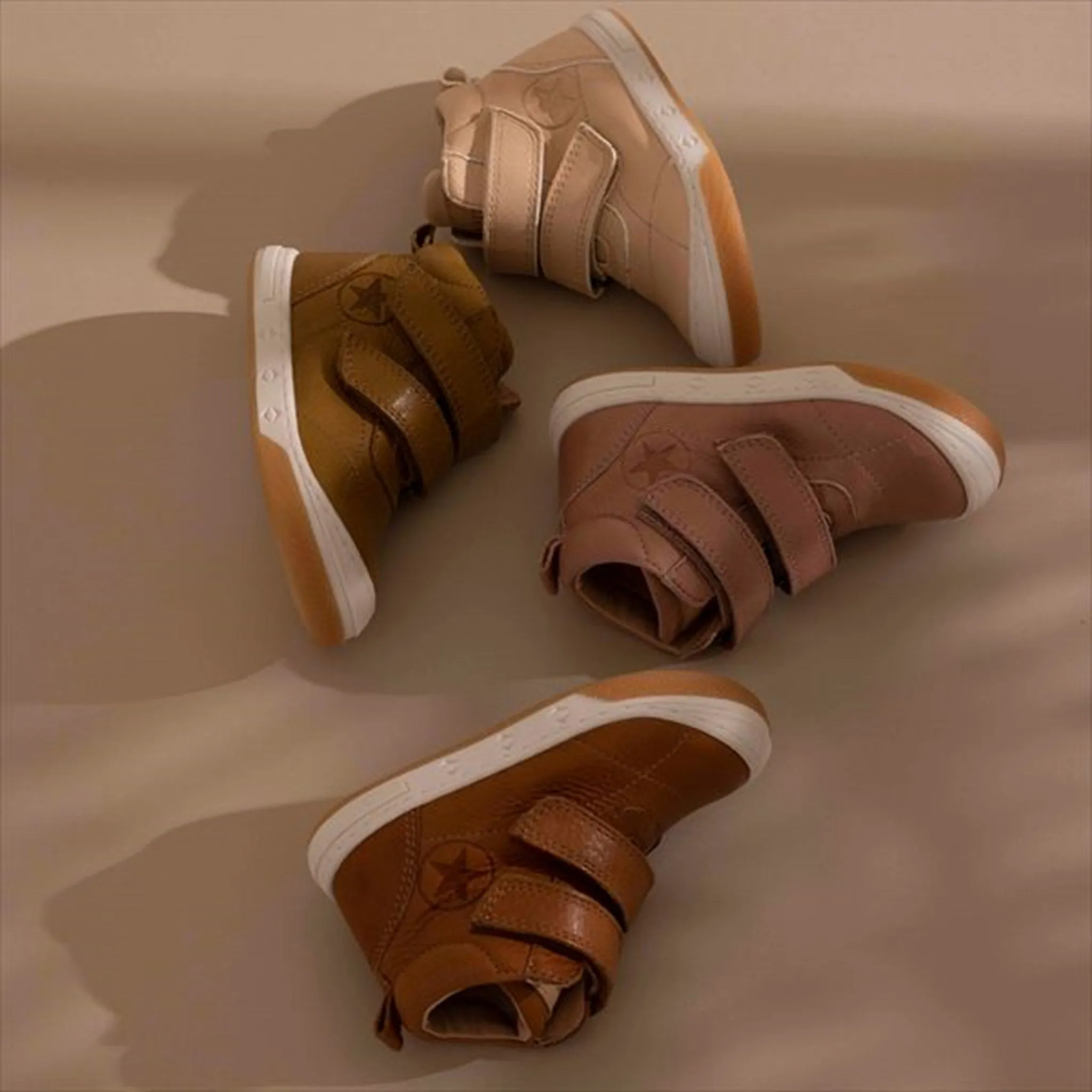 Bisgaard Velcro Juno Mustard