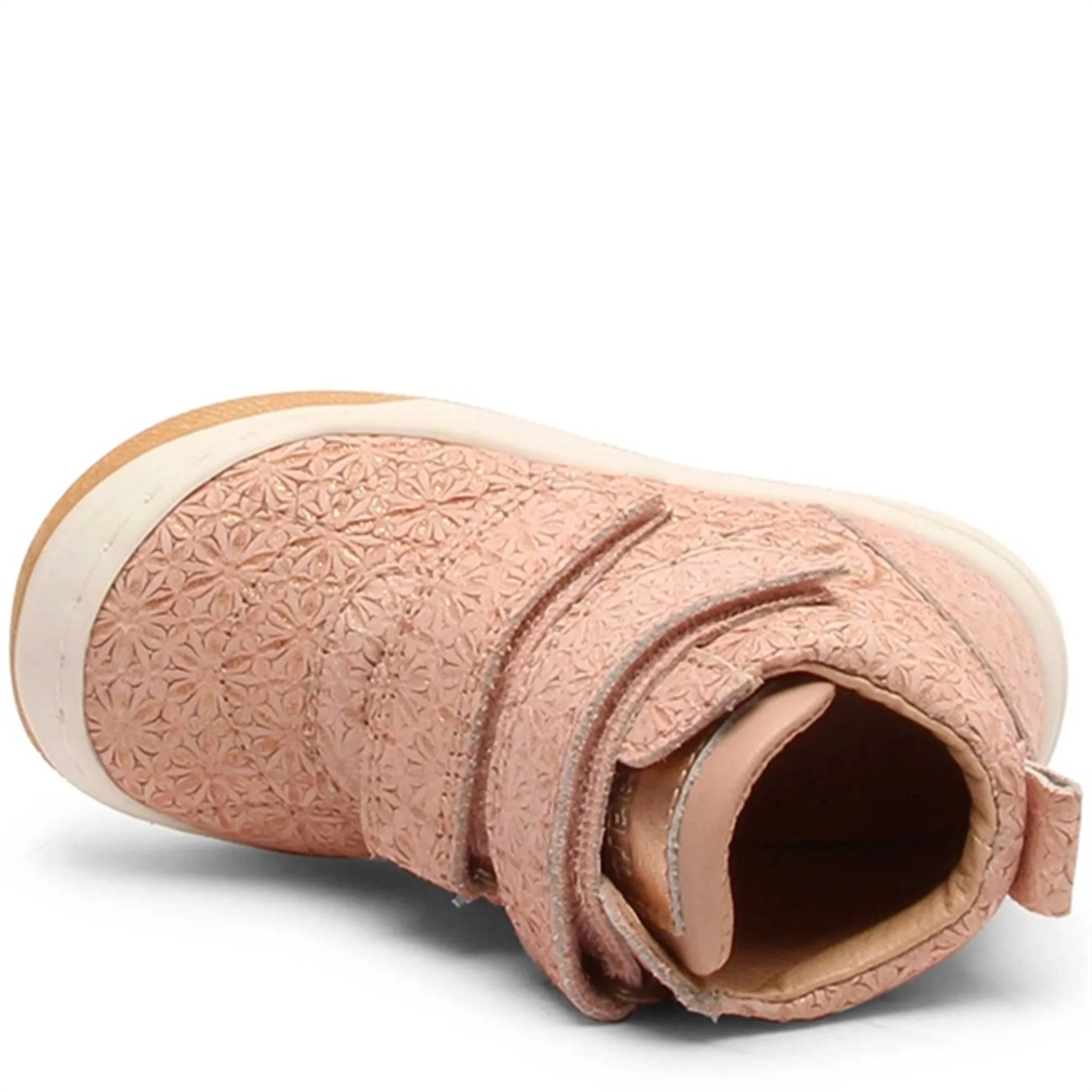 Bisgaard Velcro Shoe Juno Blush Flowers