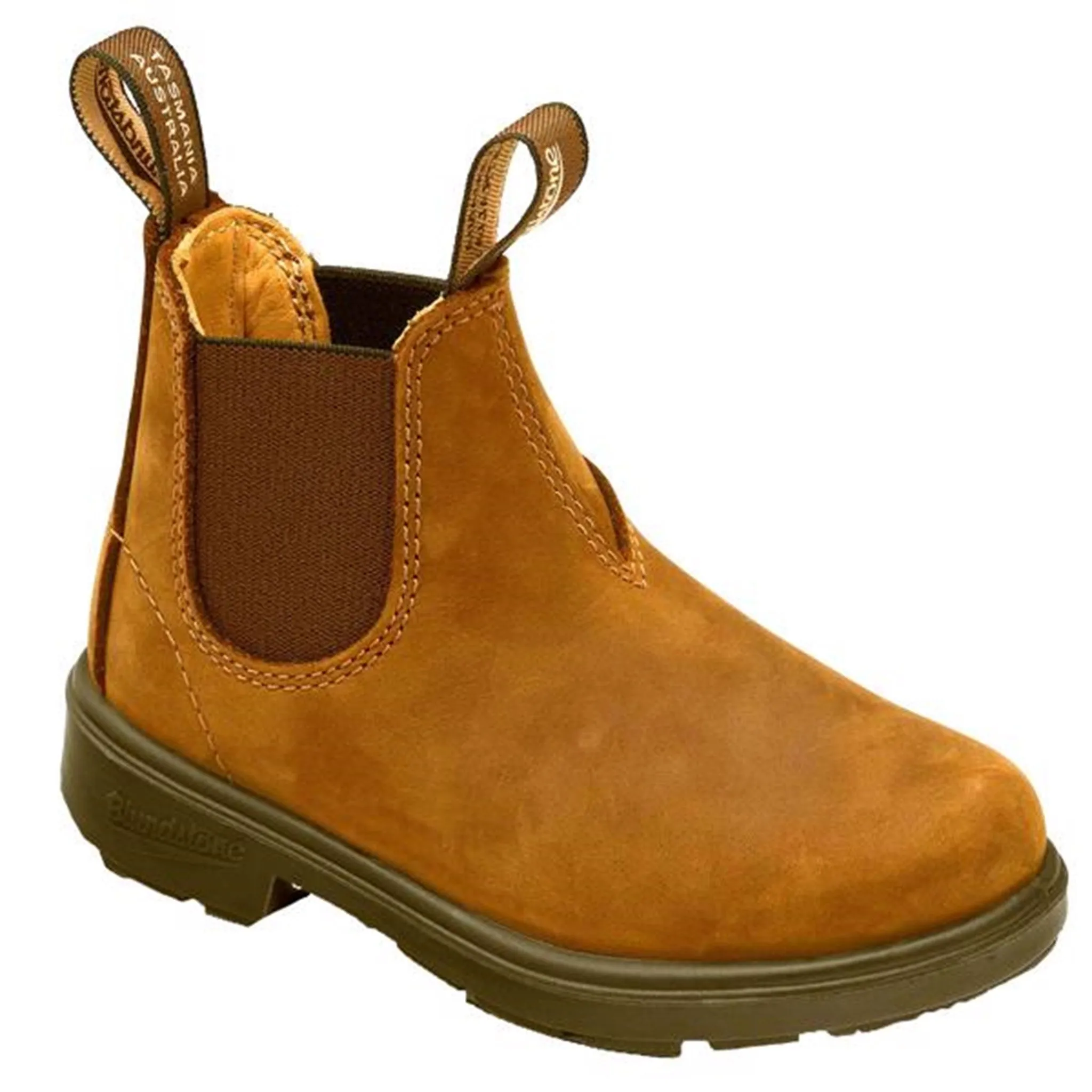 Blundstone Kids Elastic Boot Crazy Horse Brown