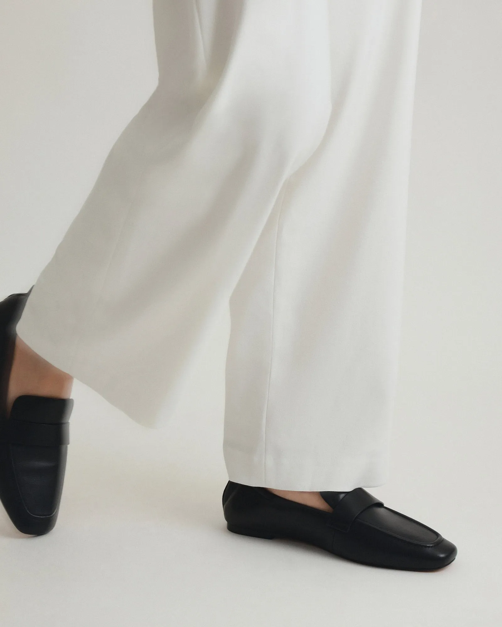 BOWEN LOAFERS BLACK LEATHER Jo Mercer