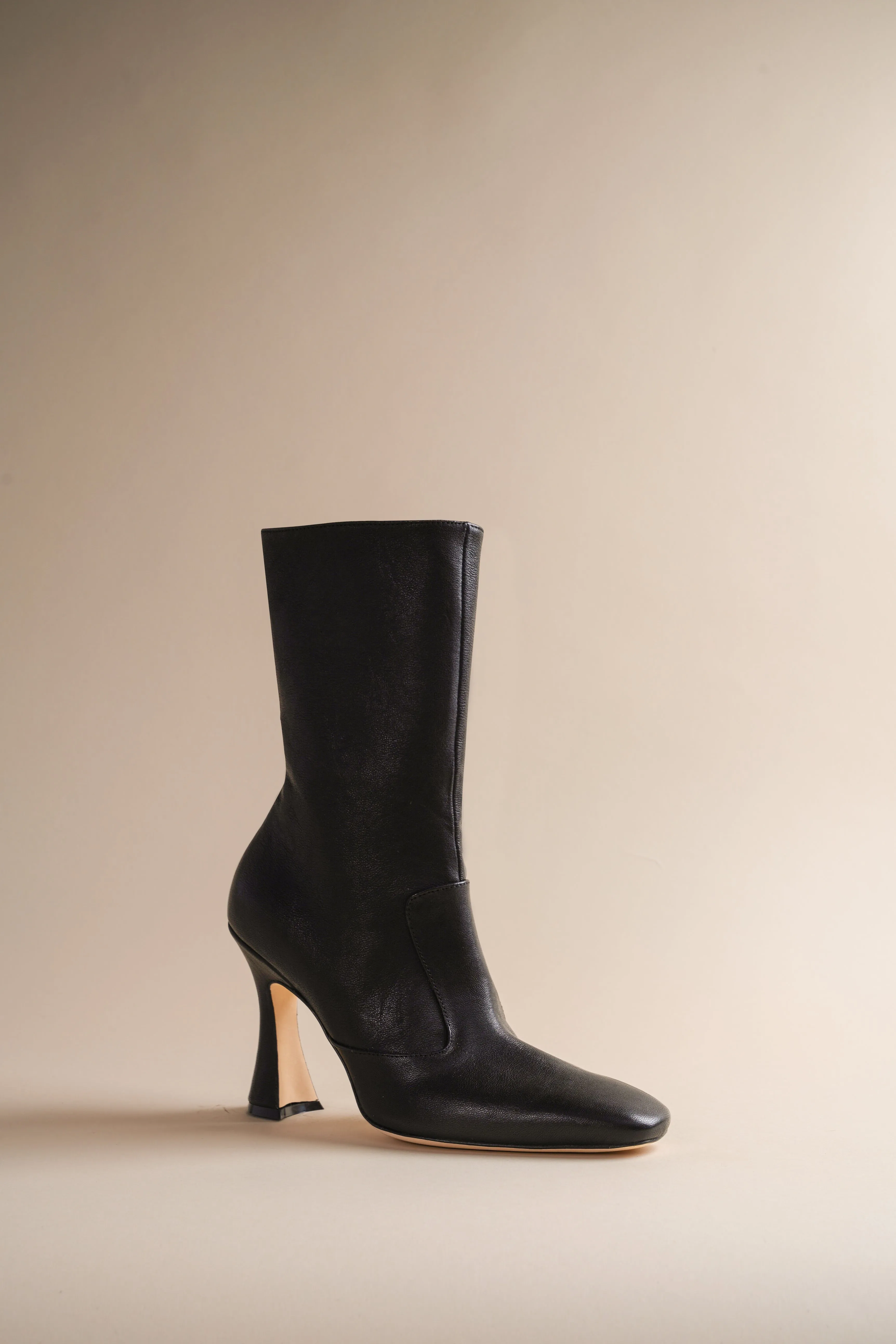 Brandy Boot in Midnight Brother Vellies
