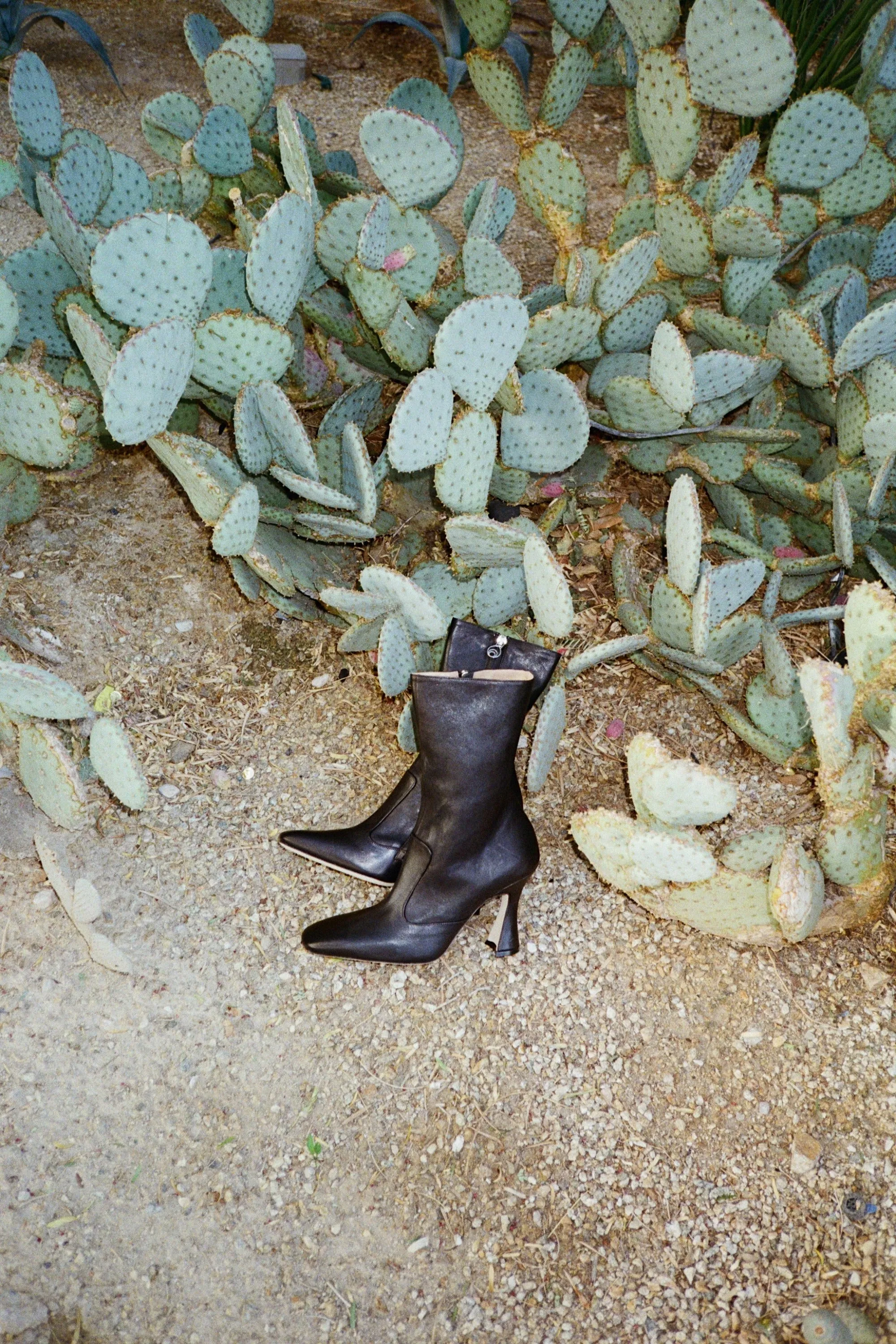Brandy Boot in Midnight Brother Vellies