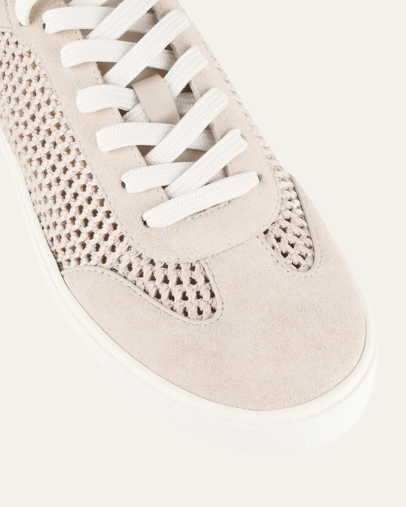 BRITT SNEAKERS BONE CROCHET Jo Mercer