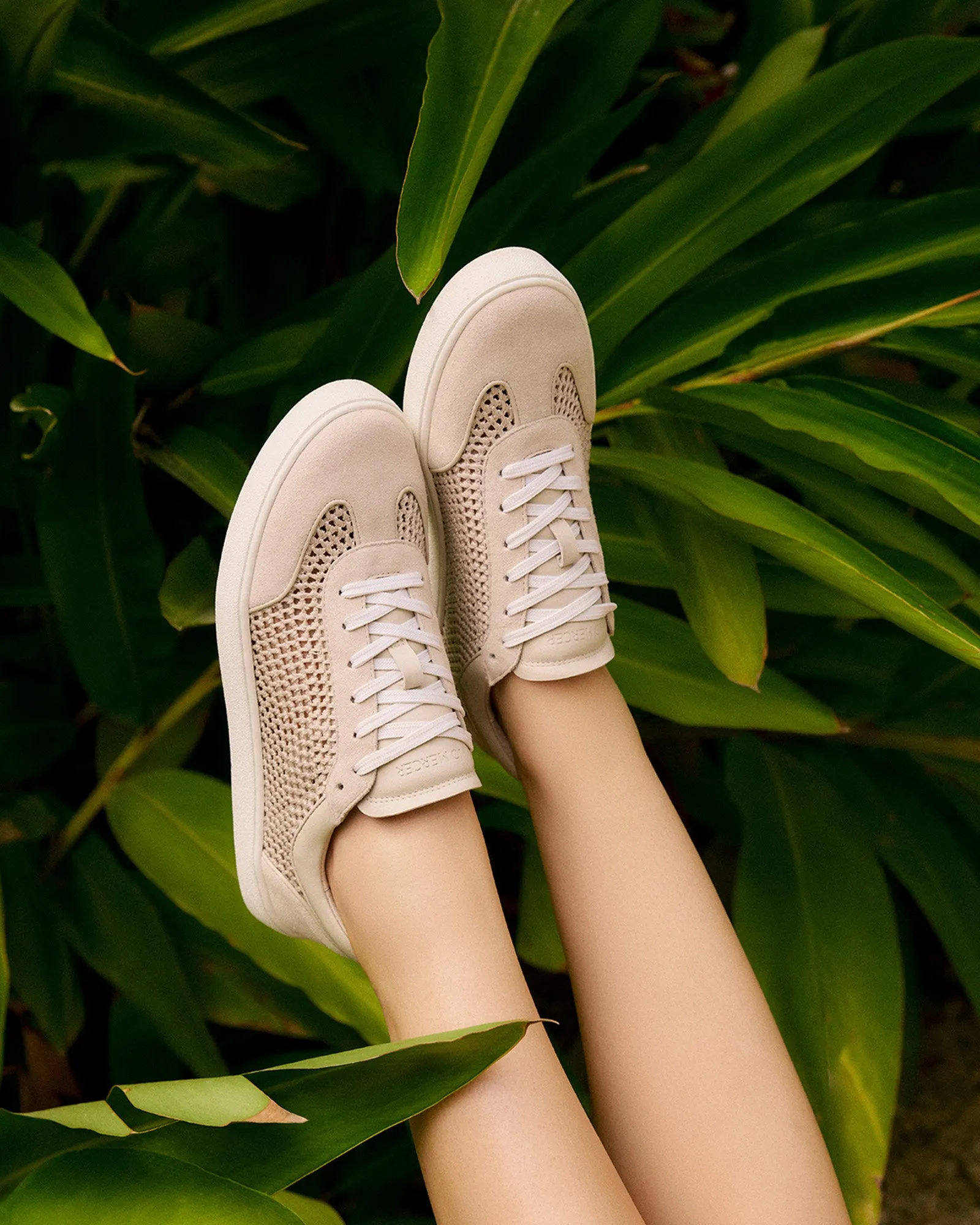 BRITT SNEAKERS BONE CROCHET Jo Mercer