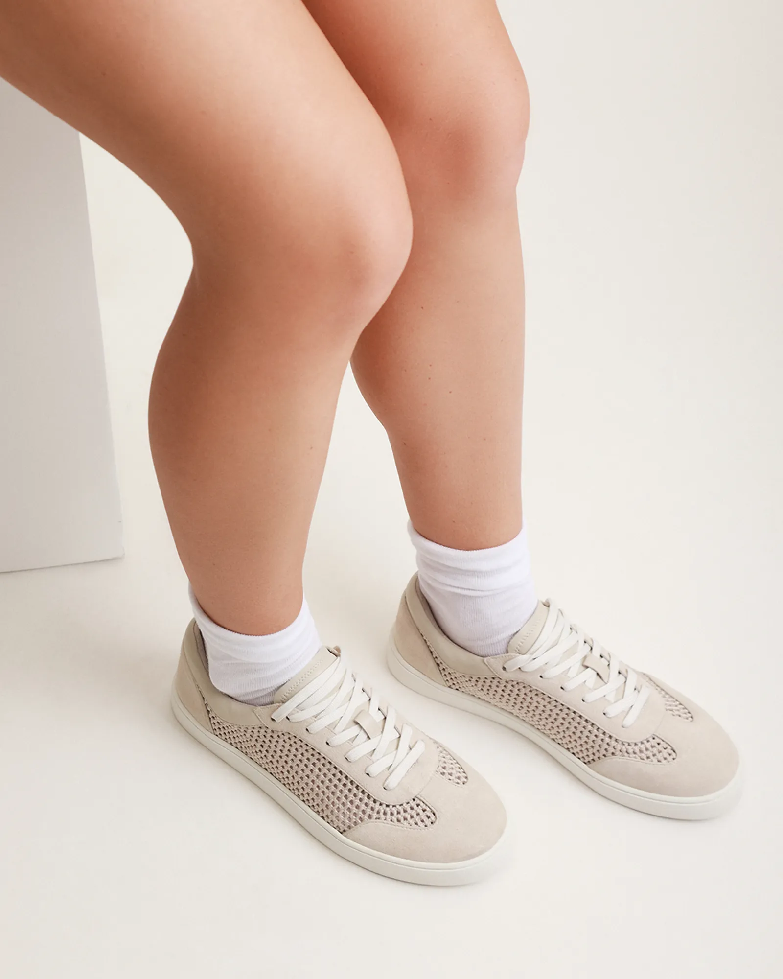 BRITT SNEAKERS BONE CROCHET Jo Mercer