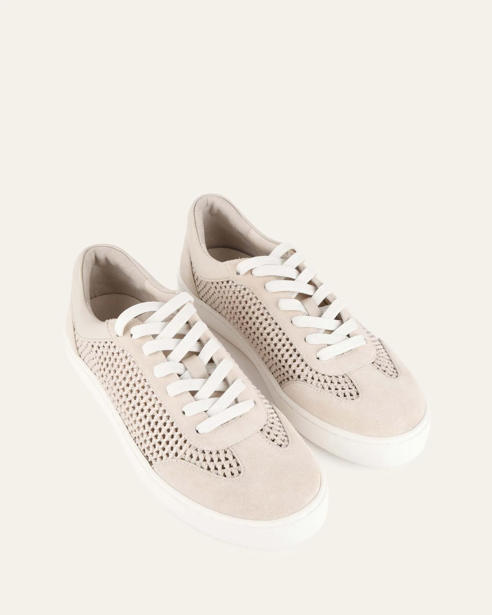 BRITT SNEAKERS BONE CROCHET Jo Mercer