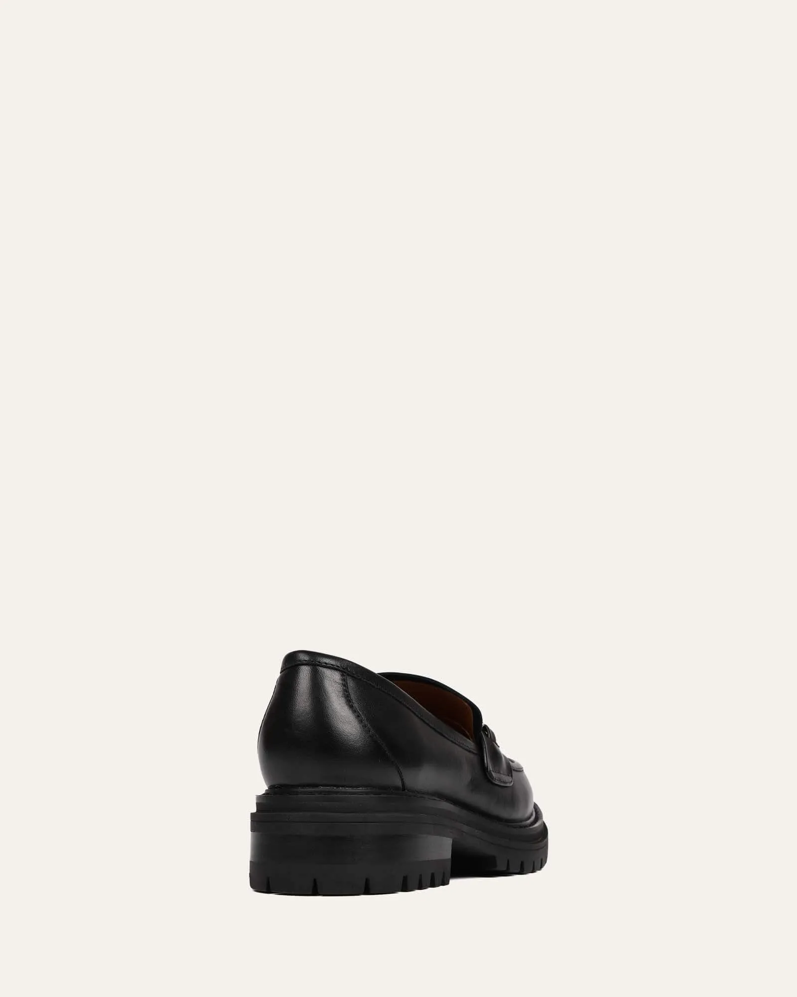 BRIXTON LOAFERS BLACK LEATHER Jo Mercer